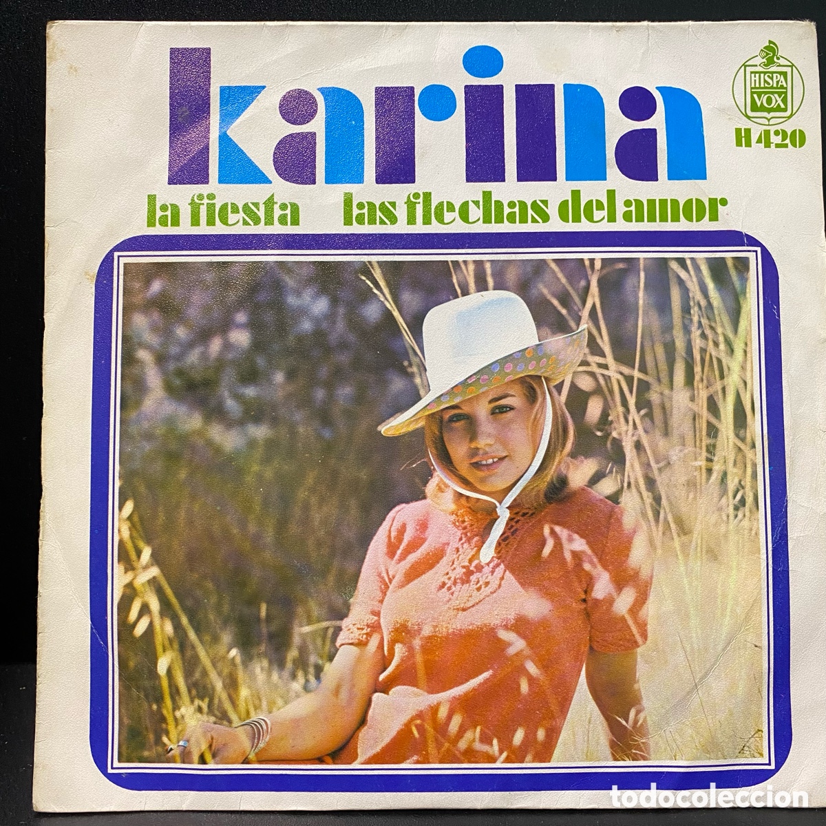Discos de vinilo: Karina - La Fiesta / Las Flechas Del Amor (7&rdquo;) - Foto 1