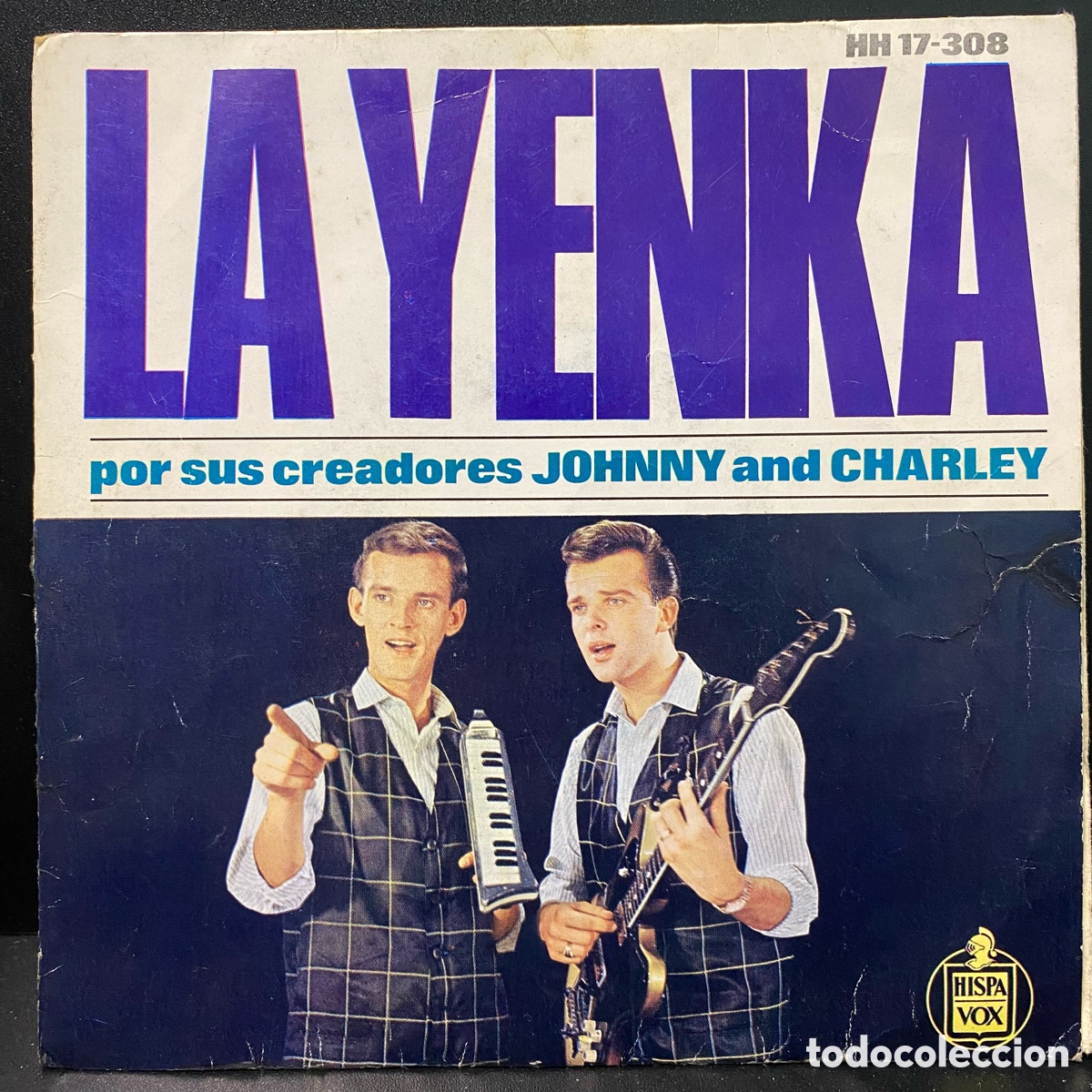 Discos de vinilo: Johnny & Charley - &iexcl;La Yenka! (7&rdquo;, EP) - Foto 1