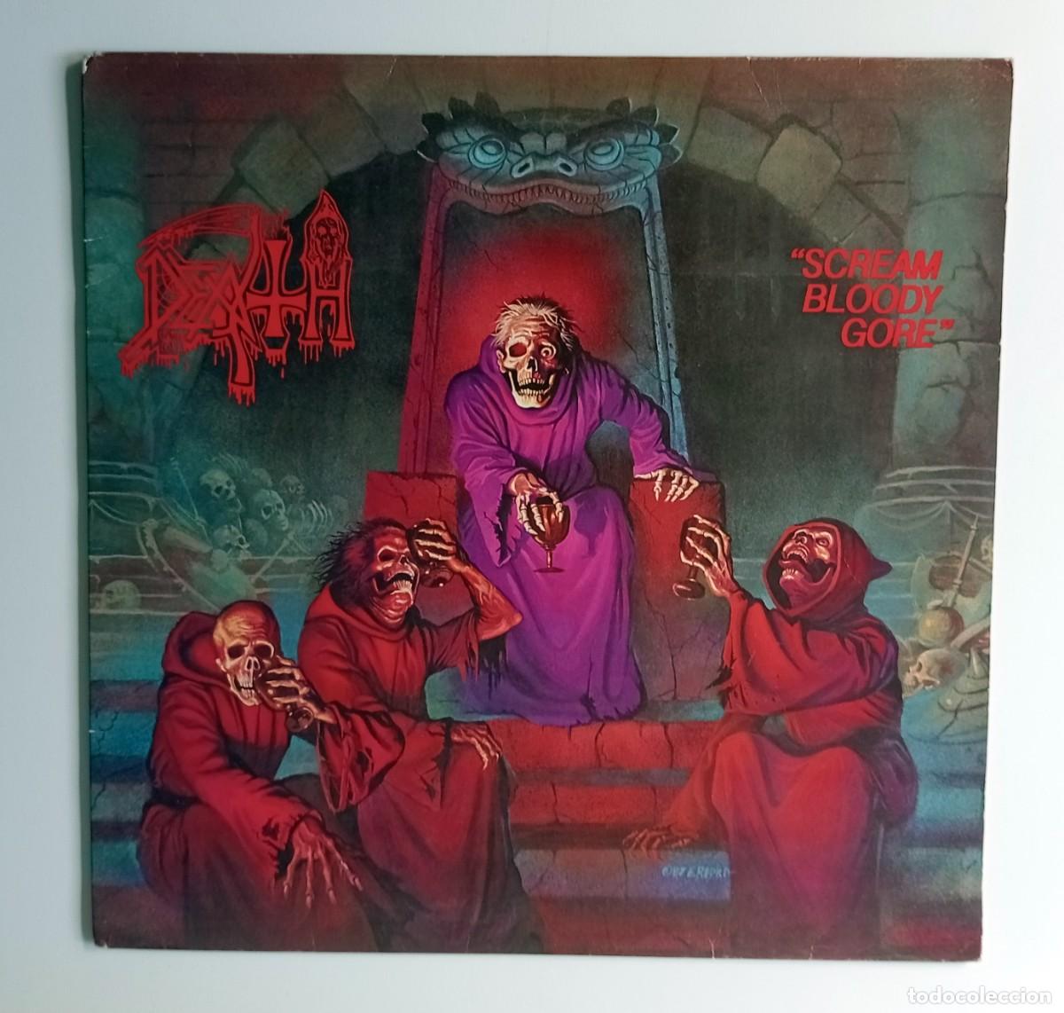 Discos de vinilo: LP DEATH - SCREAM BLOODY GORE - Foto 1