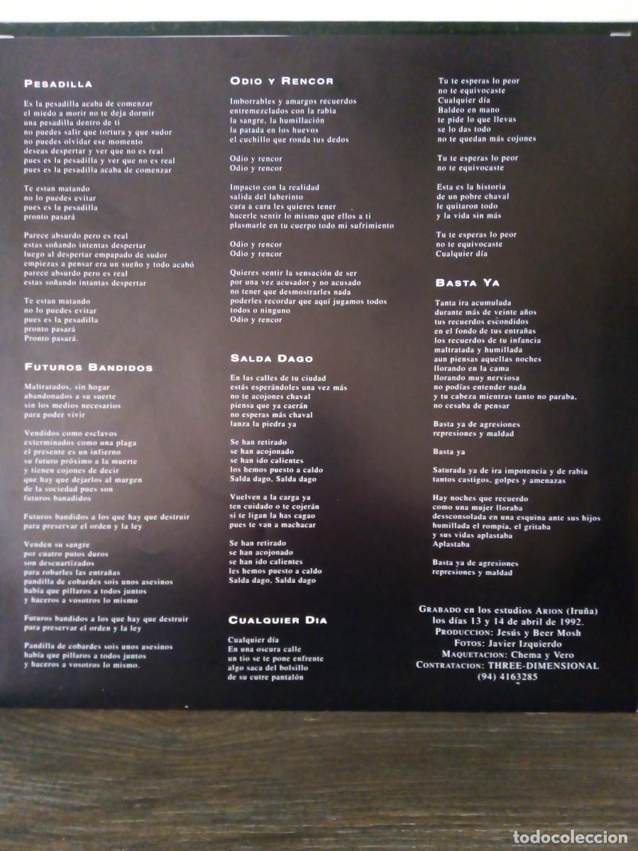 Discos de vinilo: Beer Mosh, Pesadilla 1992. - Foto 3