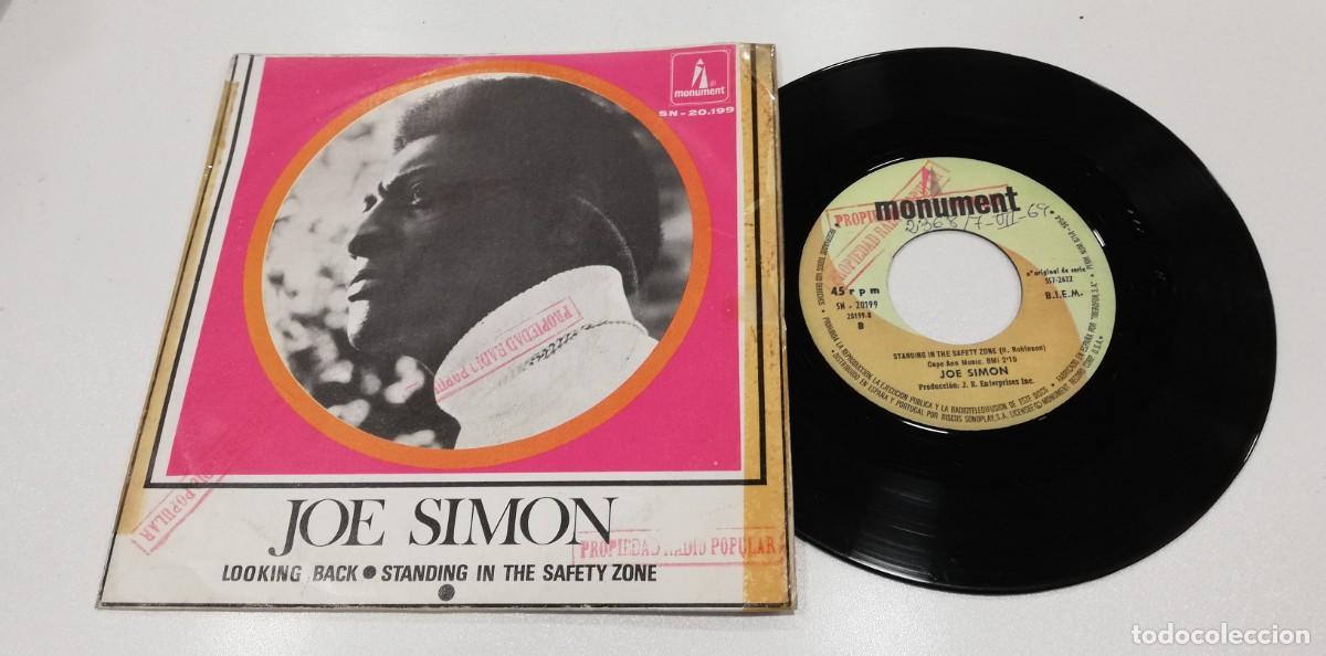 Discos de vinilo: SCO50-Joe Simon - Looking Back (7&rdquo;, Single) - Foto 1