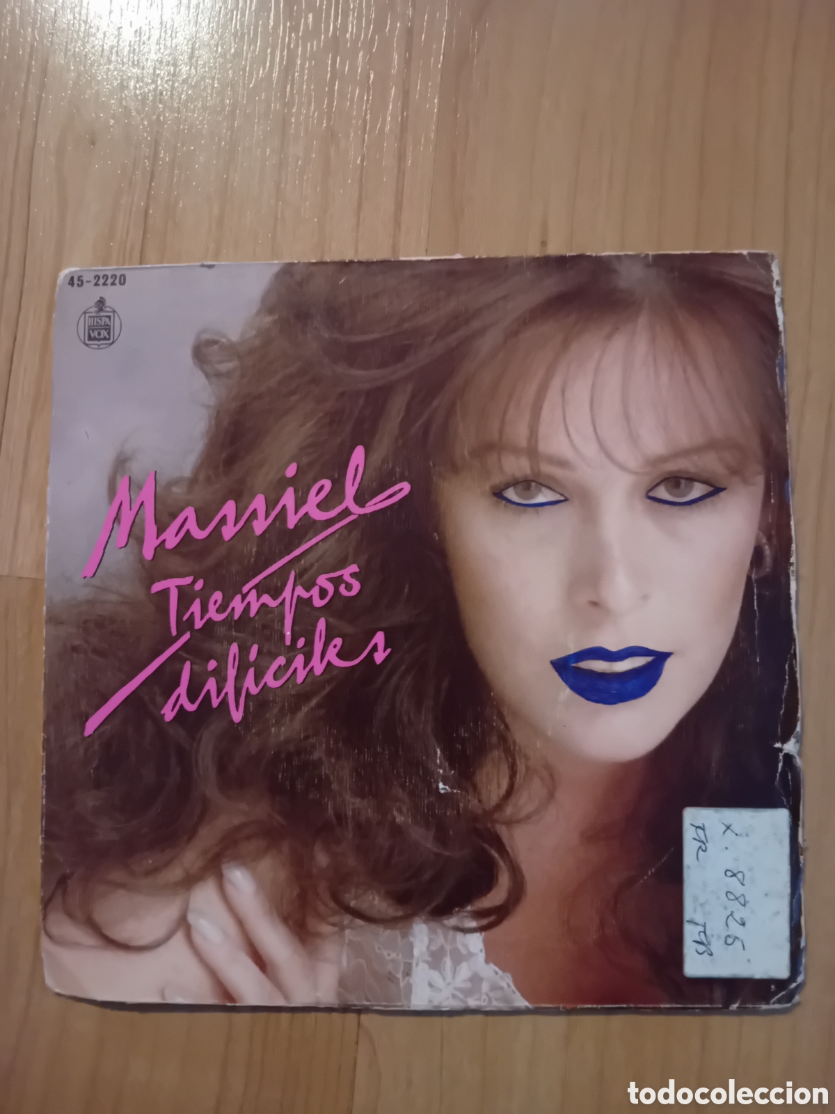 Discos de vinilo: MASSIEL. TIEMPOS DIF&Iacute;CILES. LOCA - Foto 1