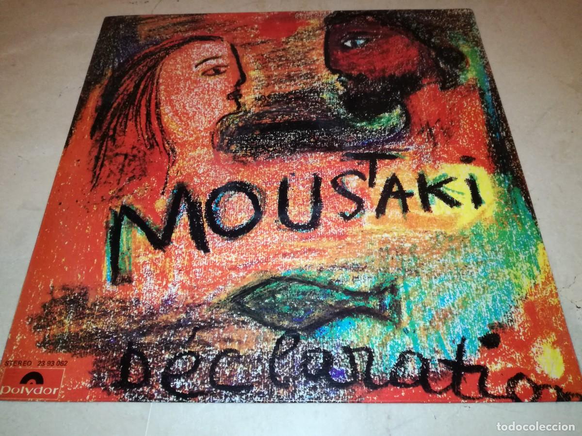 Discos de vinilo: GEORGES MOUSTAKI-DECLARATION-ORIGINAL ESPA&Ntilde;OL 1973 - Foto 1