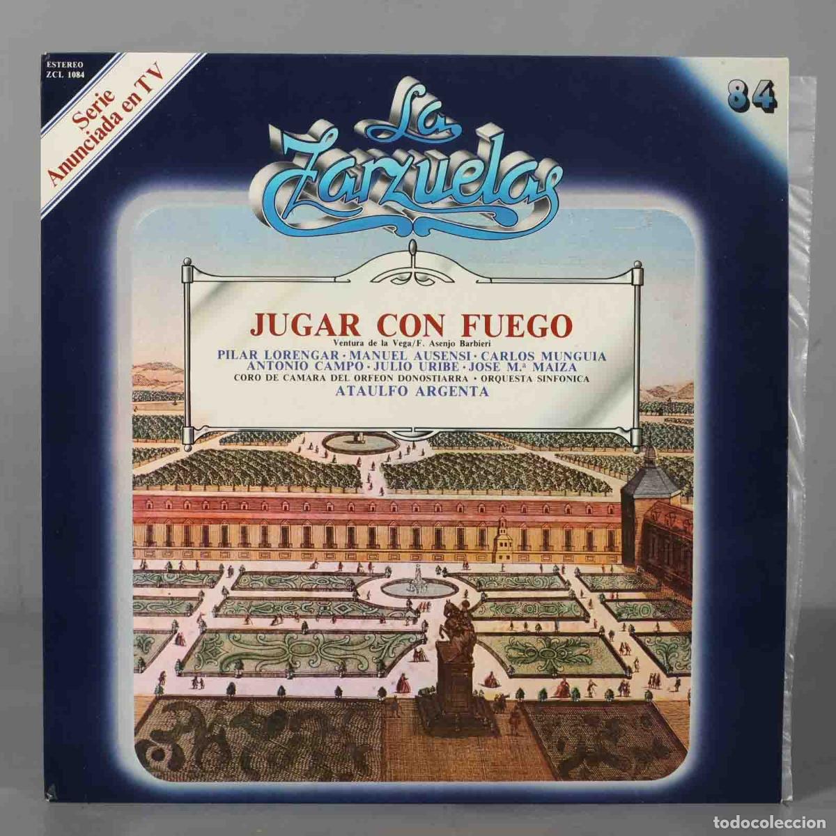 Disques de vinyle: LP. JUGAR CON FUEGO ARGENTA