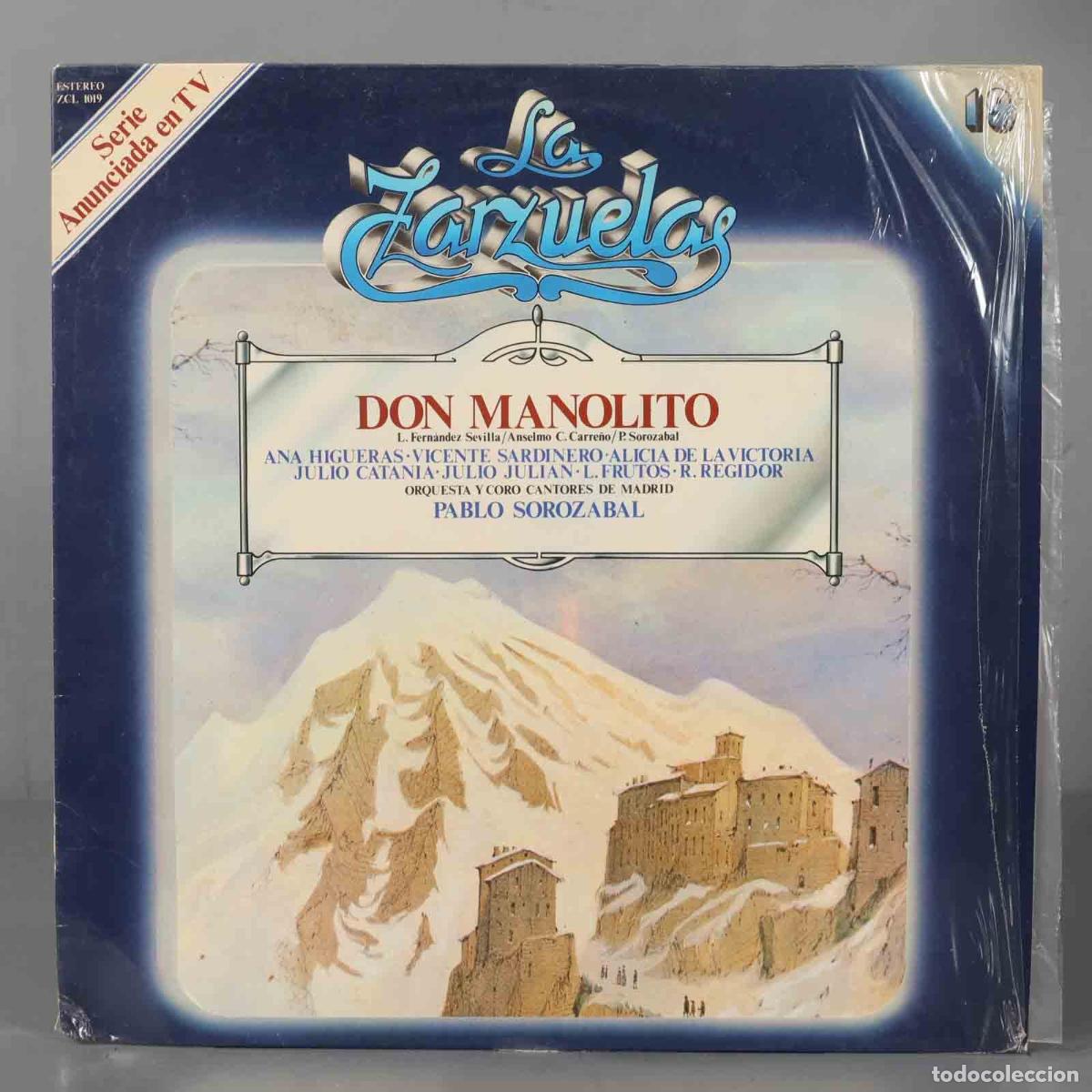 Discos de vinilo: LP. DON MANOLITO SOROZABAL - Foto 1