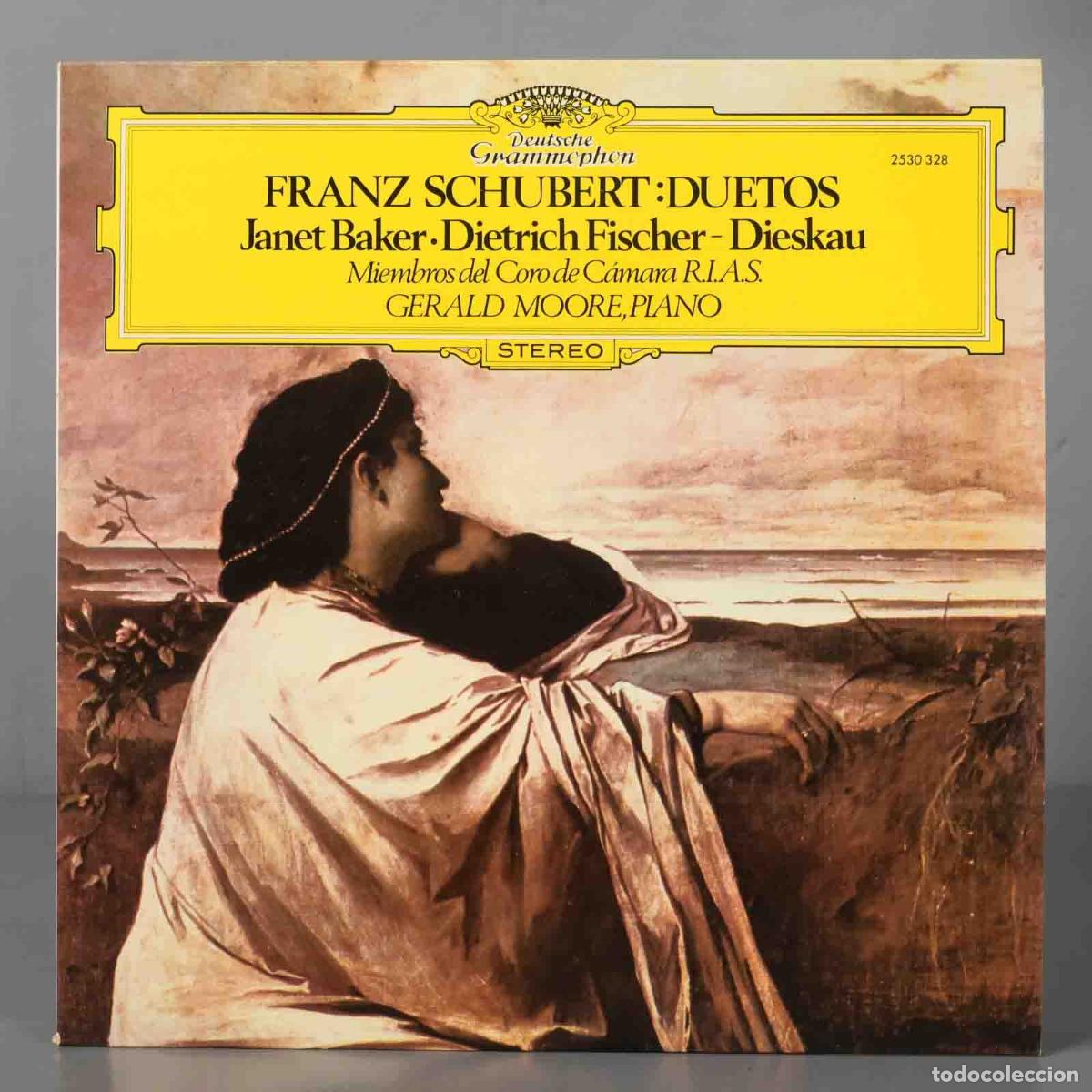 Discos de vinilo: LP. DUETOS. SCHUBERT. MOORE. BAKER - Foto 1