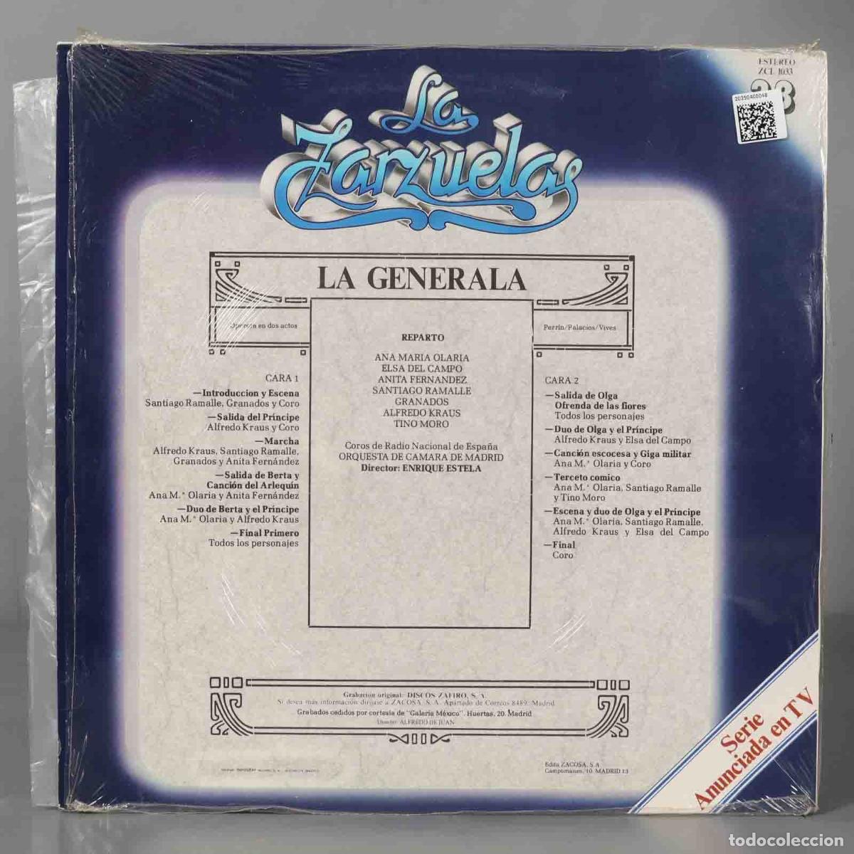 Discos de vinilo: LP. LA GENERALA ESTELA - Foto 2