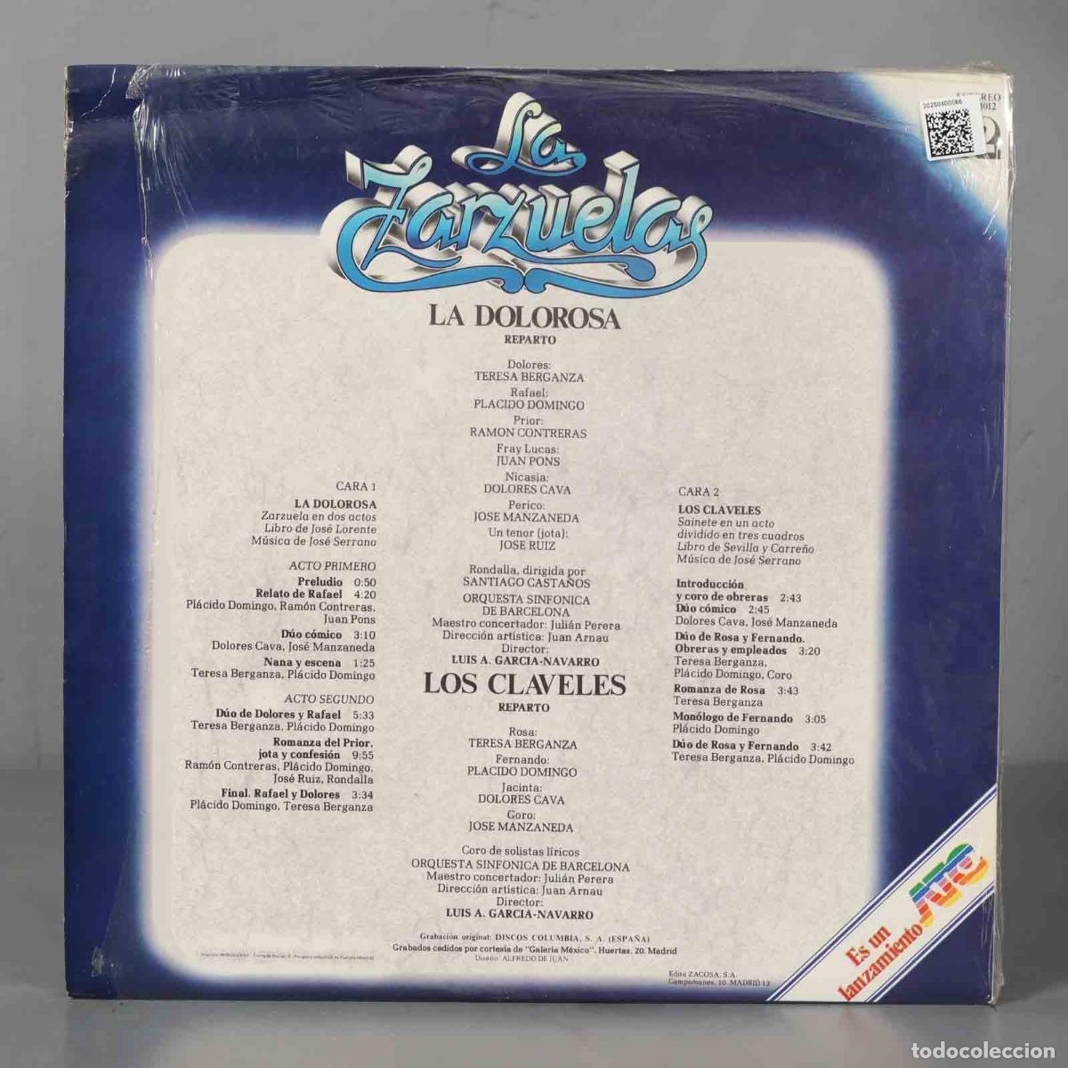 Discos de vinilo: LP. LA DOLOROSA LOS CLAVELES NAVARRO - Foto 2