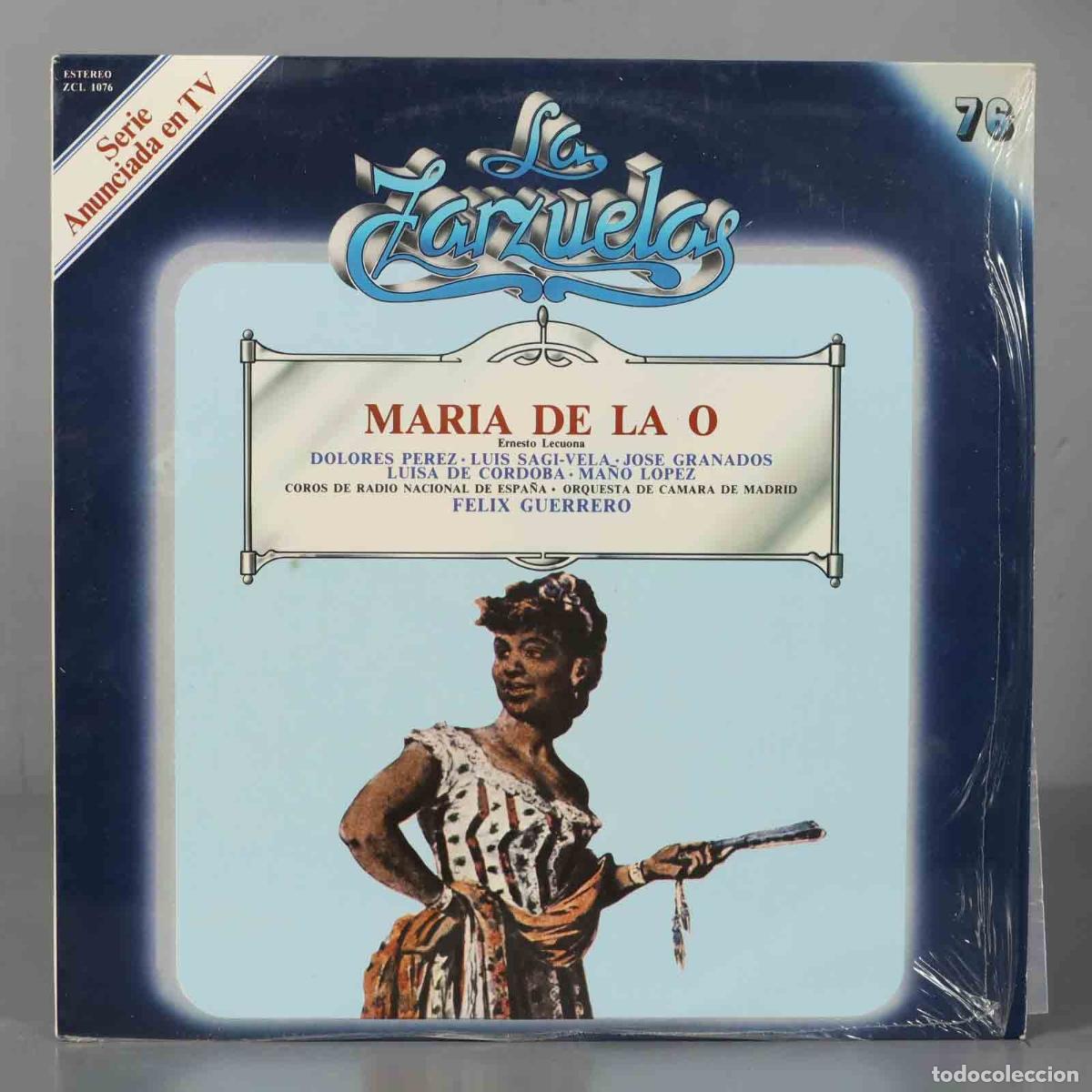 Discos de vinilo: LP. MARIA DE LA O. GUERRERO - Foto 1