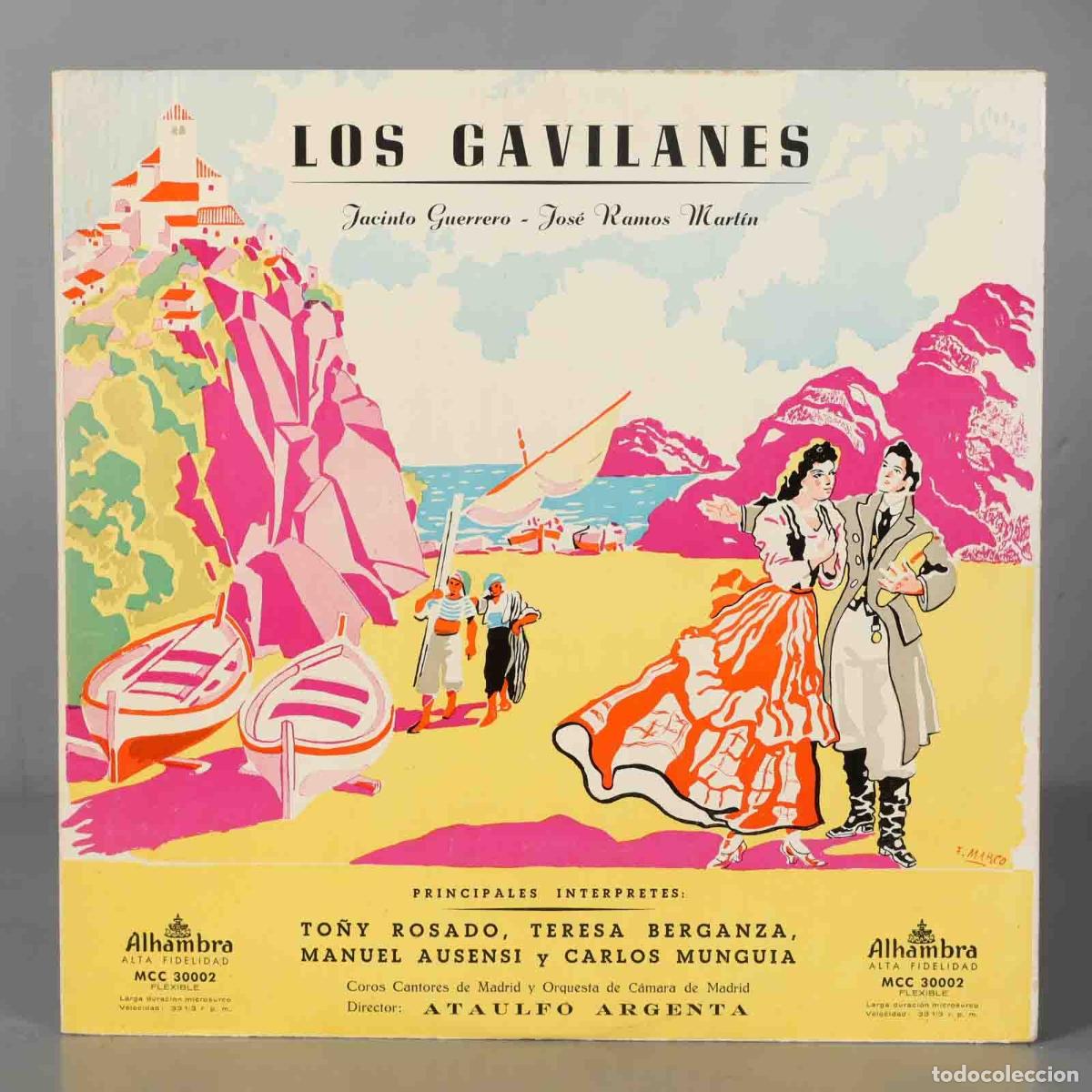 Discos de vinilo: LP. Argenta &lrm;&ndash; Los Gavilanes GUERRERO - Foto 1