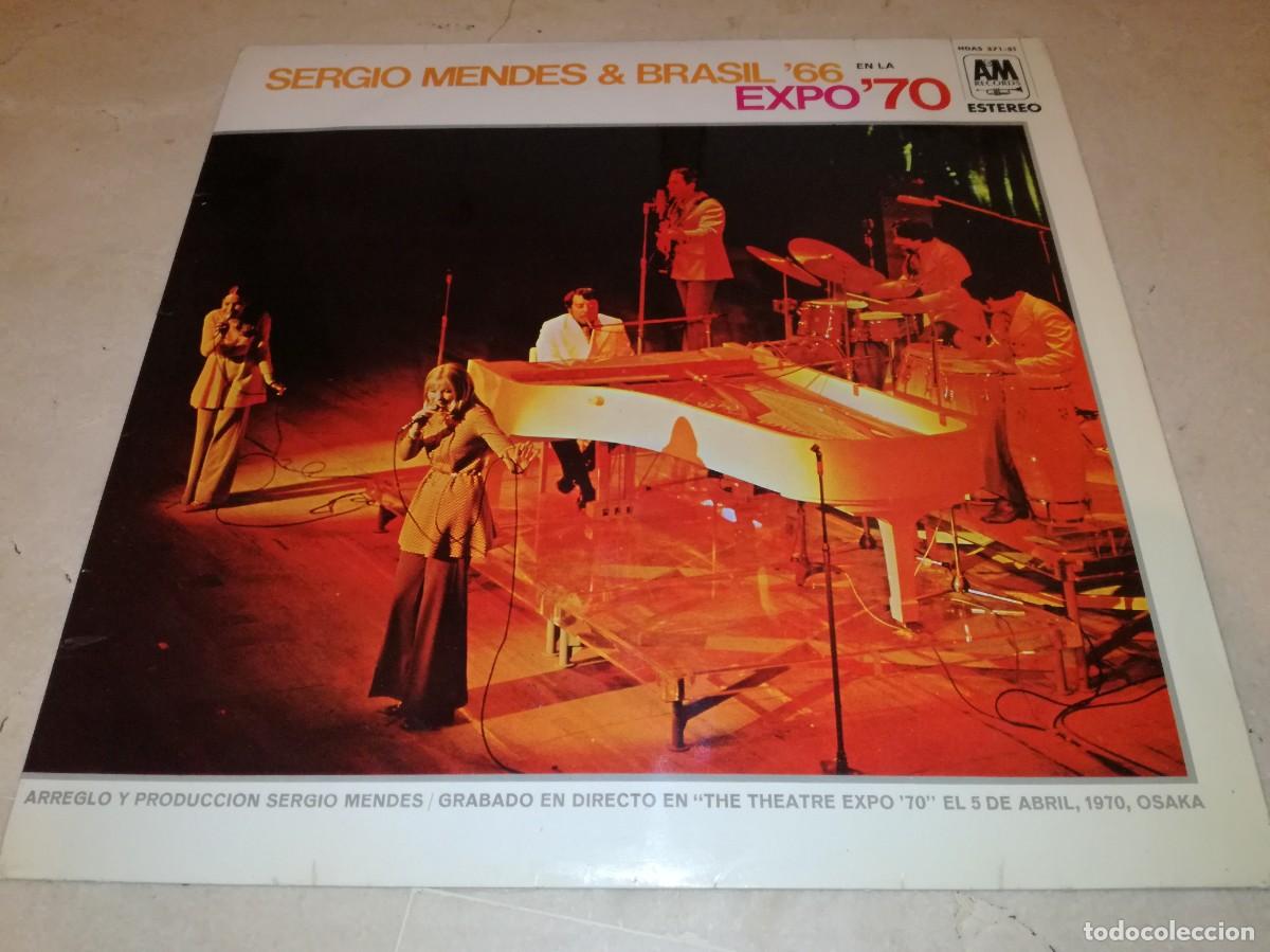 Disques de vinyle: SERGIO MENDES & BRASIL '66 EN LA EXPO '70-ORIGINAL ESPA&Ntilde;OL 1970