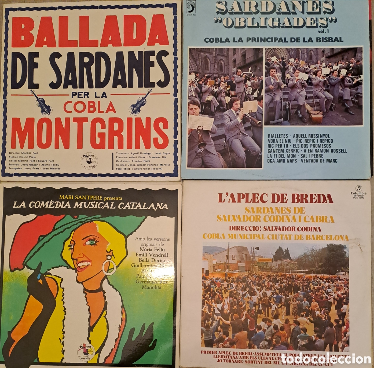 Discos de vinilo: LOTE VINILOS FOLCK CATALAN Y CUPL&Eacute;. ( CAJA 2) - Foto 1