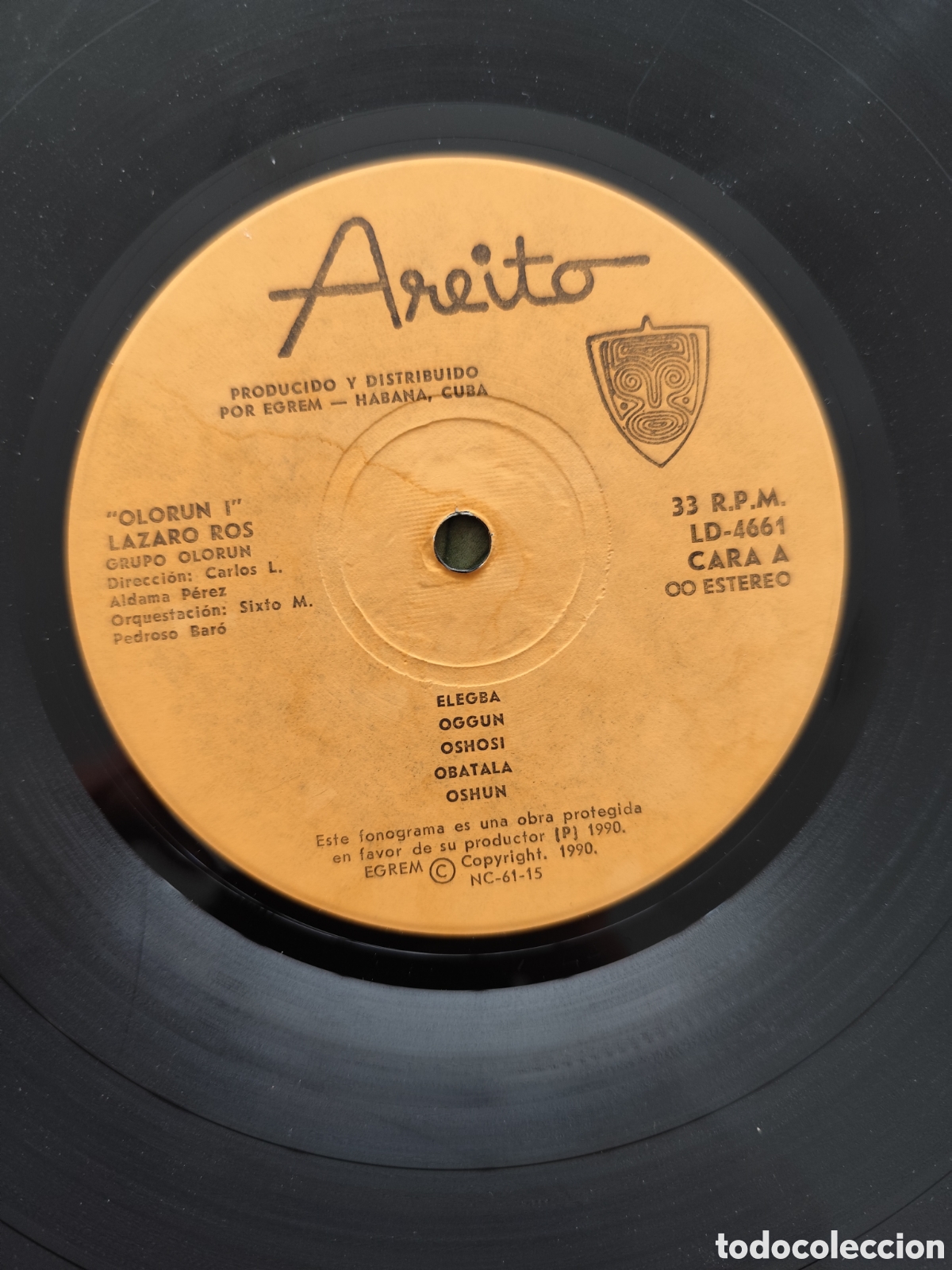 Discos de vinilo: LAZARO RIOS - OLORUN 1 - Foto 2