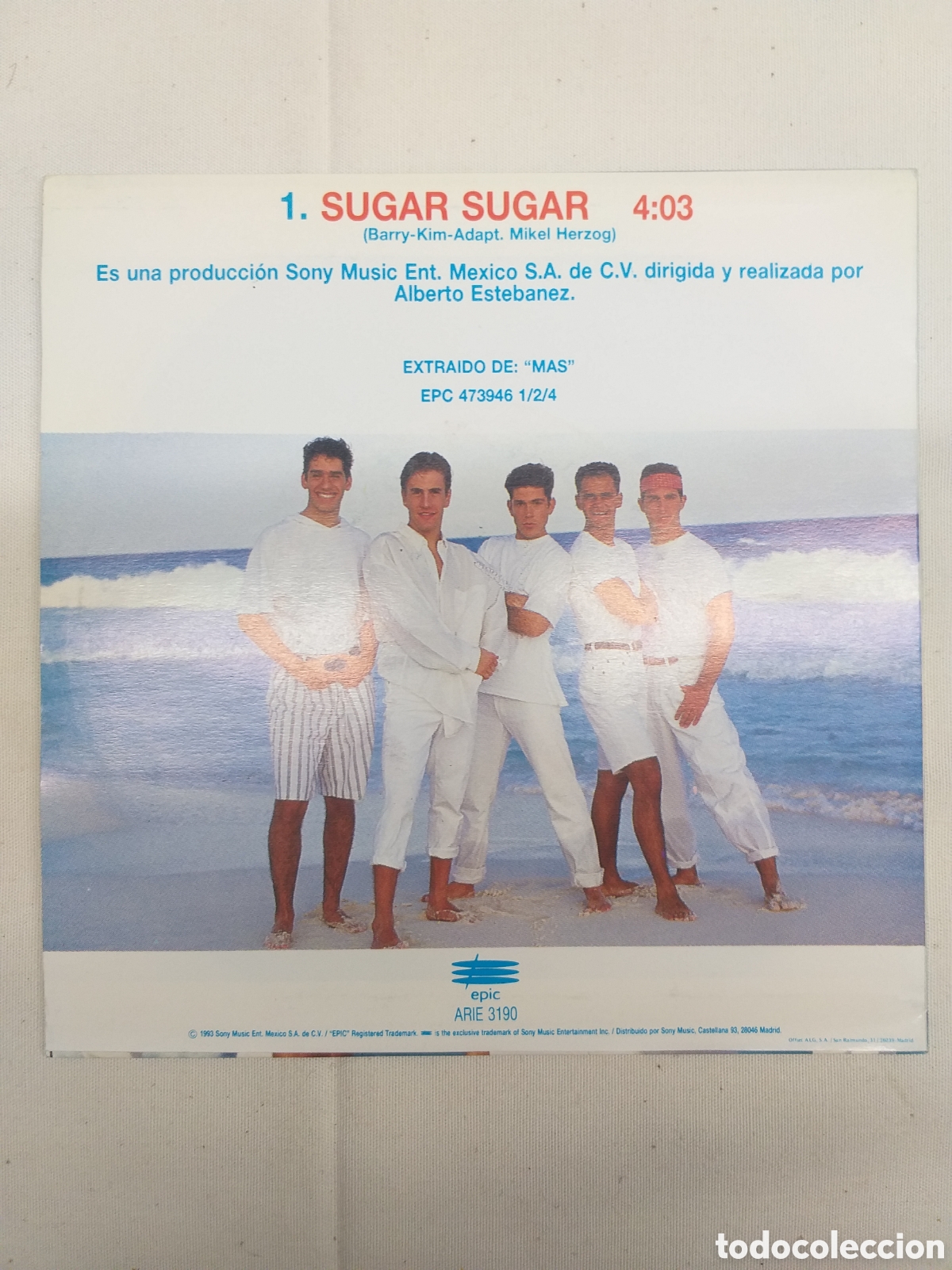 Discos de vinilo: Single vinilo Magneto &ndash; Sugar, Sugar - Foto 2