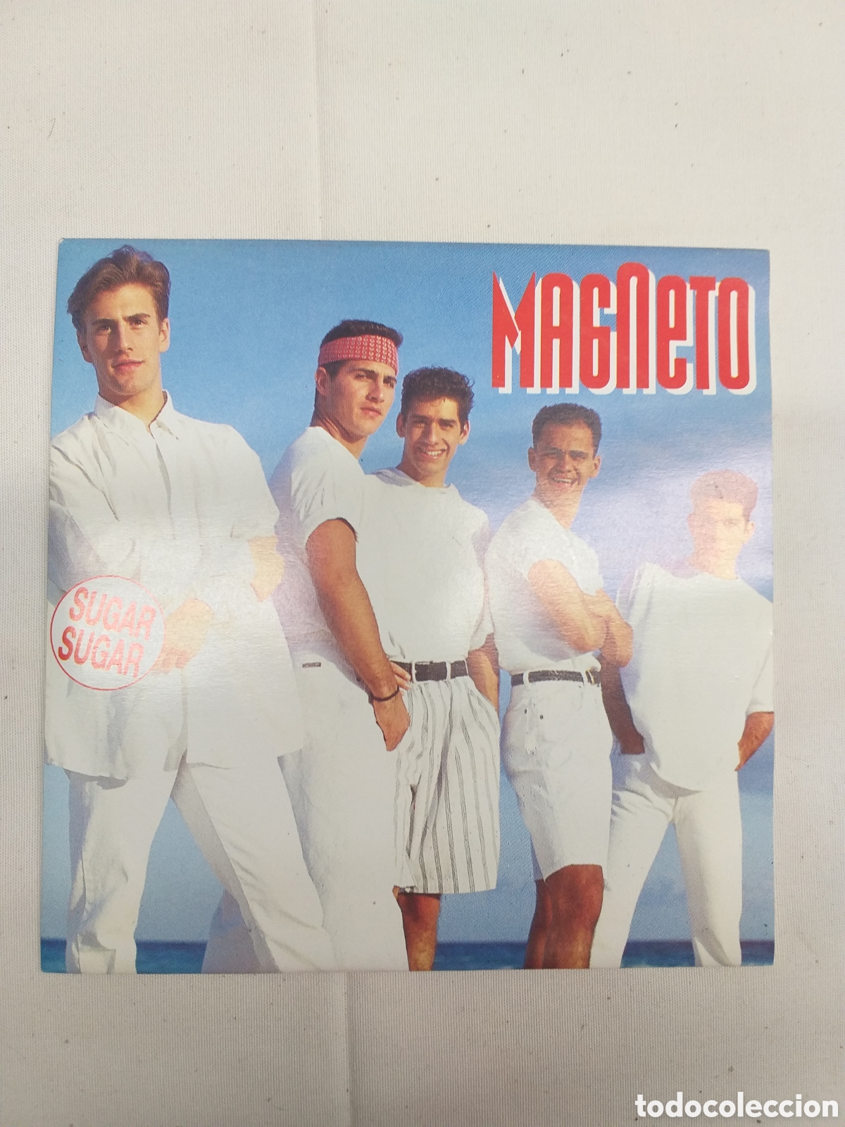 Discos de vinilo: Single vinilo Magneto &ndash; Sugar, Sugar - Foto 1