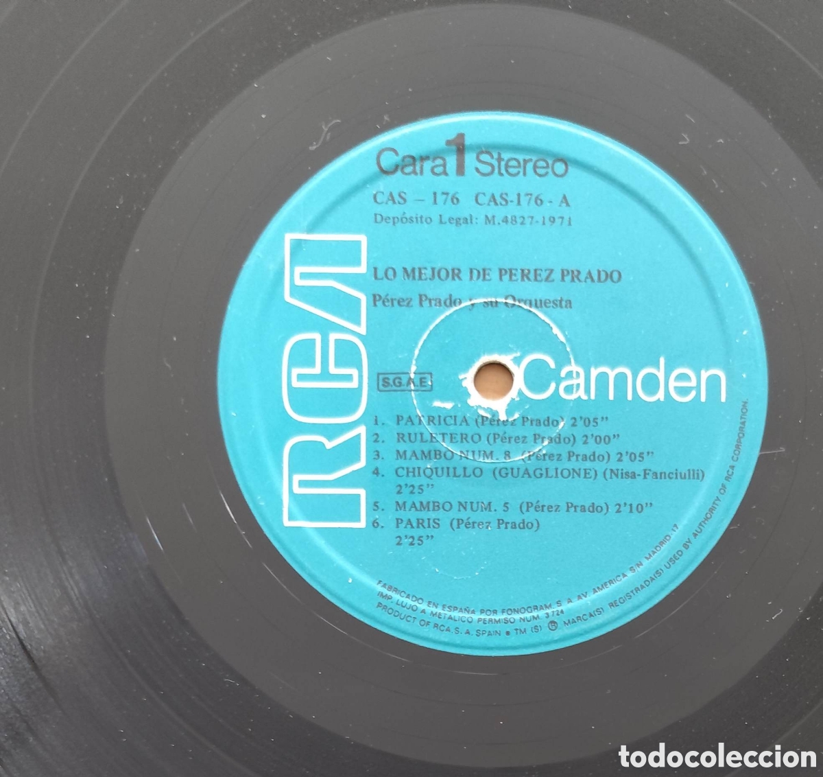 Discos de vinilo: LO MEJOR DE PEREZ PRADO - Foto 2