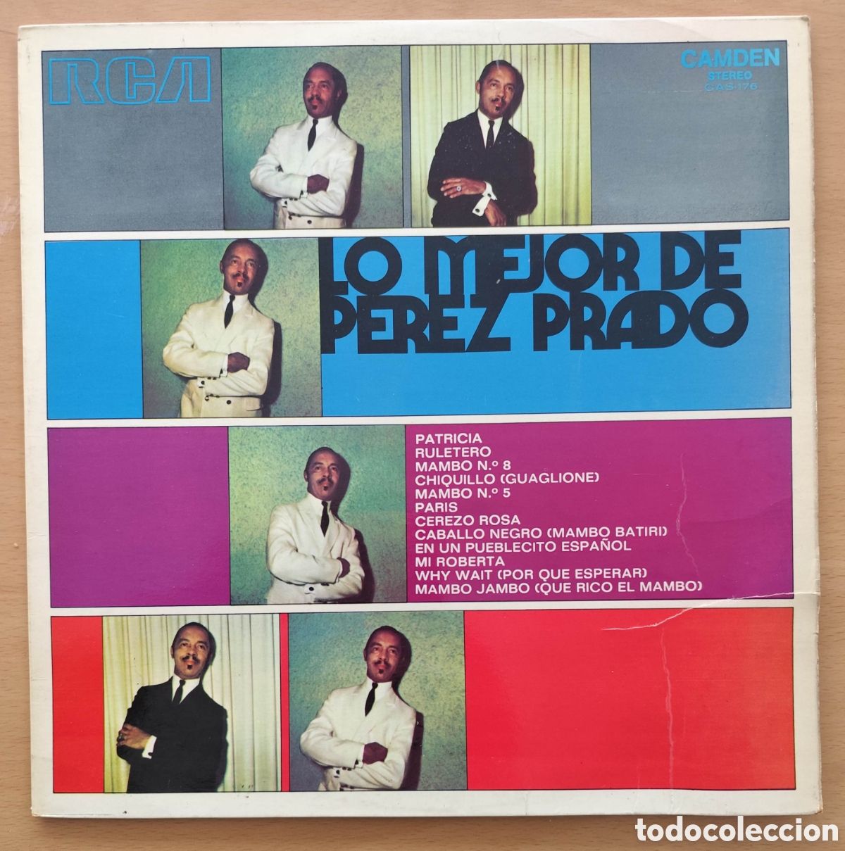 Discos de vinilo: LO MEJOR DE PEREZ PRADO - Foto 1