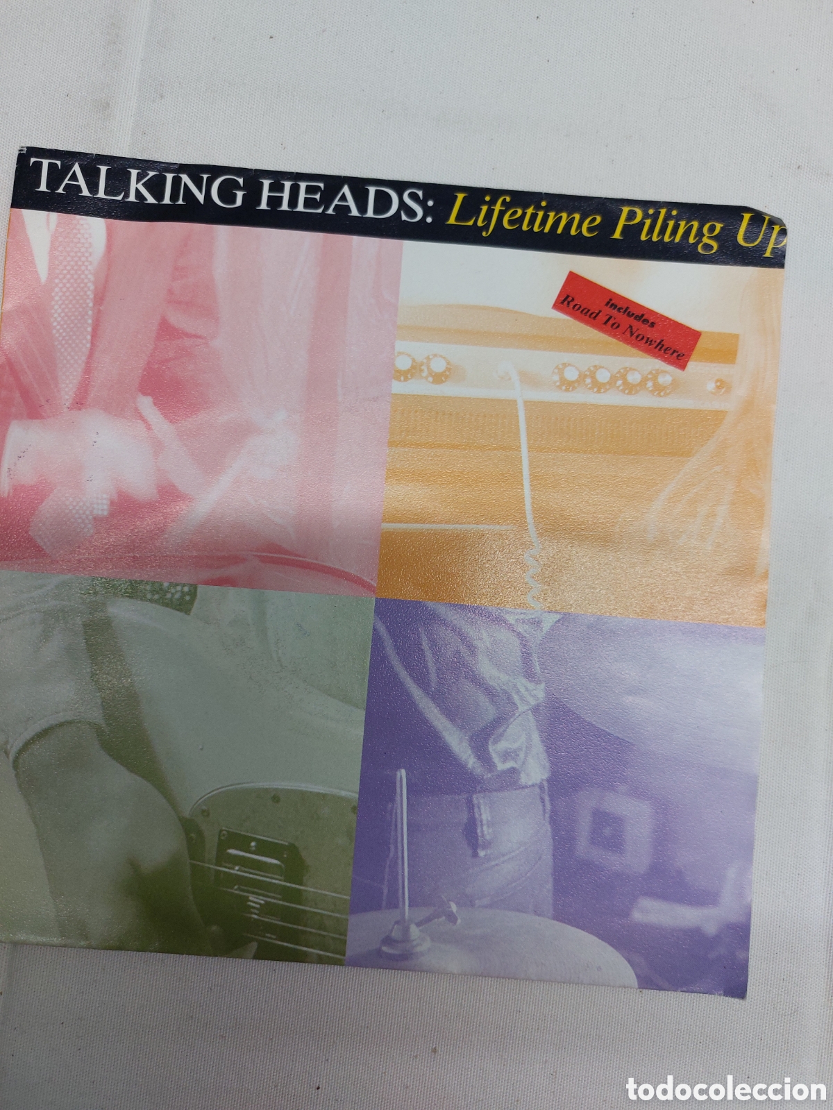 Discos de vinilo: Single promo Talking Heads. - Foto 1