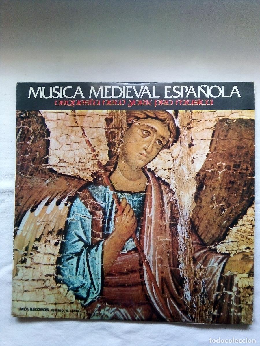 Discos de vinil: ORQUESTA NEW YORK PRO MUSICA - MUSICA MEDIEVAL ESPA&Ntilde;OLA - LP ESPA&Ntilde;A