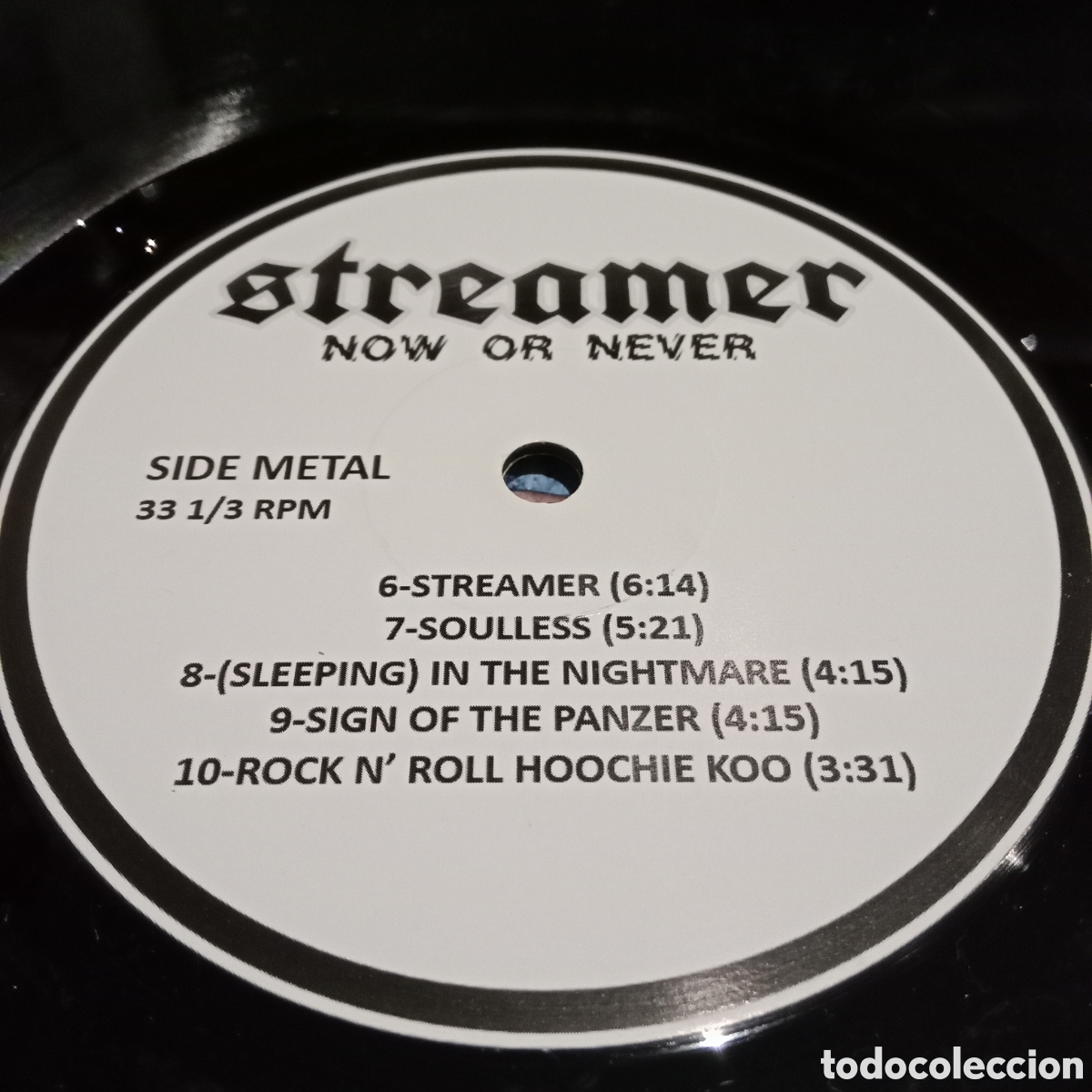Discos de vinilo: STREAMER - NOW OR NEVER - LP - Foto 6