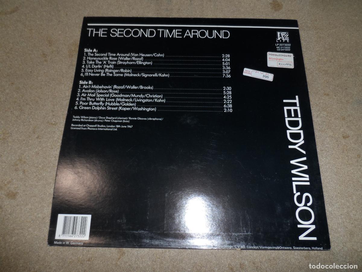 Discos de vinilo: Teddy Wilson &ndash; The Second Time Around (GERMANY 1988) - Foto 2