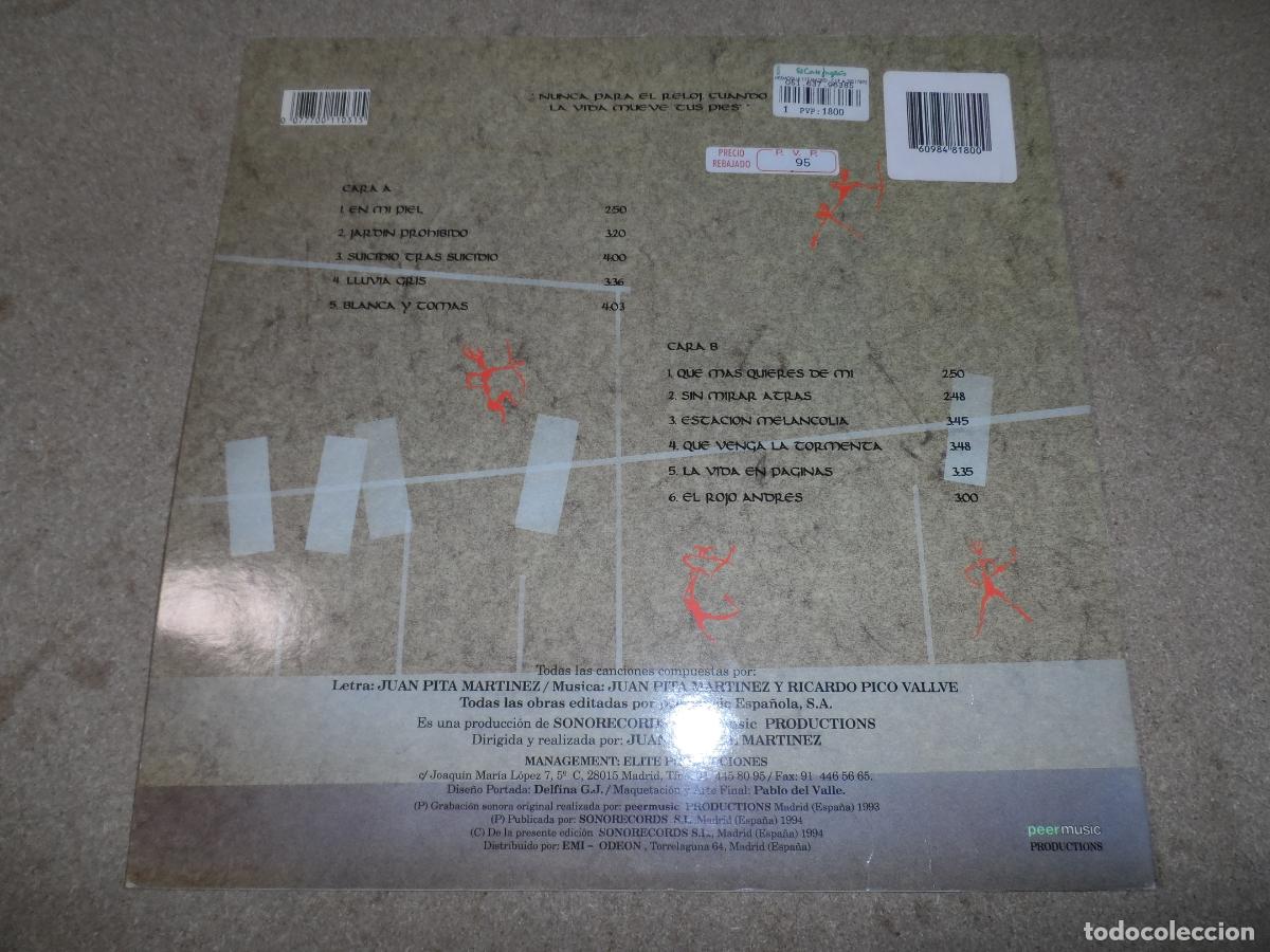 Discos de vinilo: REBECA - LA VIDA EN P&Aacute;GINAS (SPAIN 1994) - Foto 2