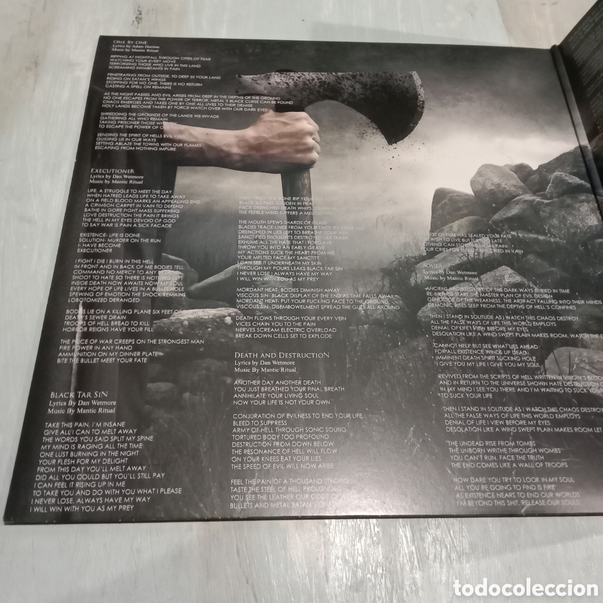 Discos de vinilo: MANTIC RITUAL - EXECUTIONER - LP GATEFOLD - Foto 4
