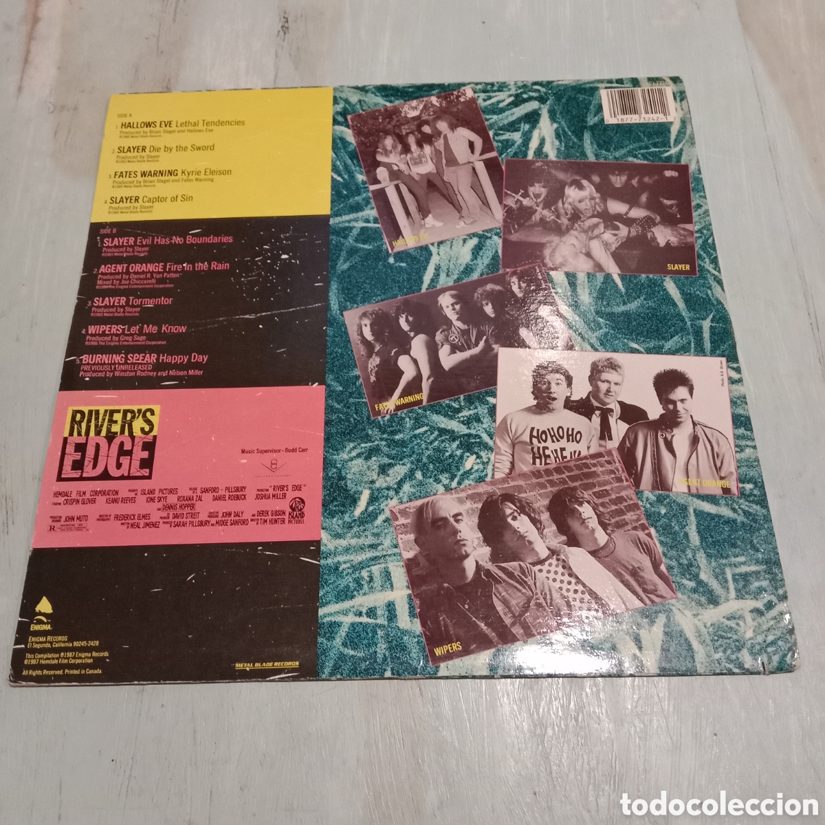 Discos de vinilo: VARIOS - RIVERS EDGE - LP - Foto 2