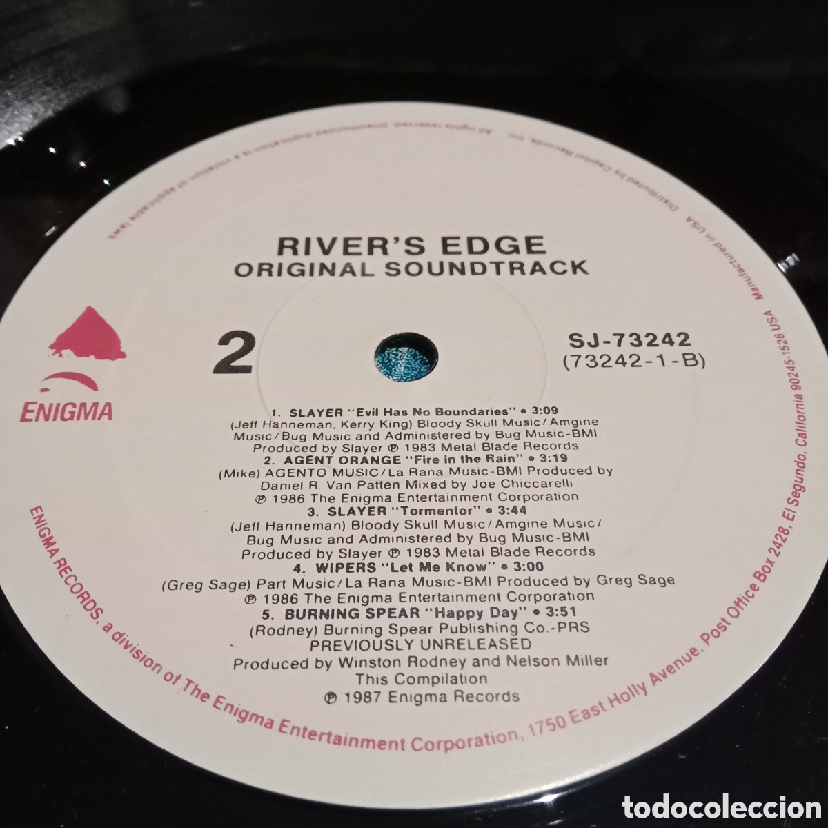 Discos de vinilo: VARIOS - RIVERS EDGE - LP - Foto 5