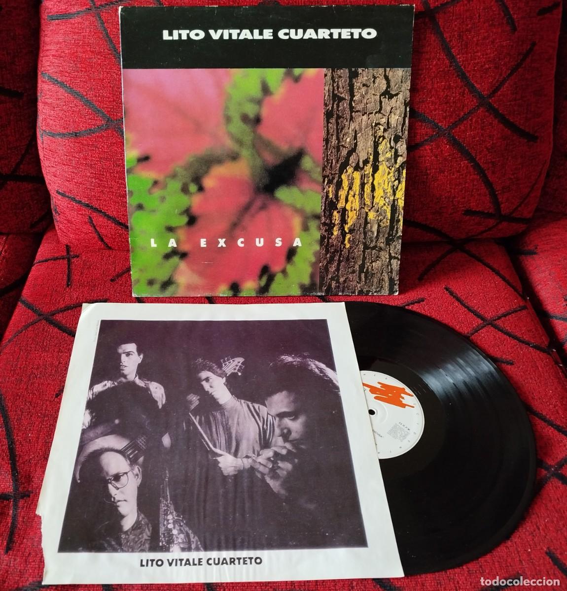 Discos de vinilo: LITO VITALE CUARTETO ** La Excusa ** VINILO LP ORIGINAL 1992 - Foto 1