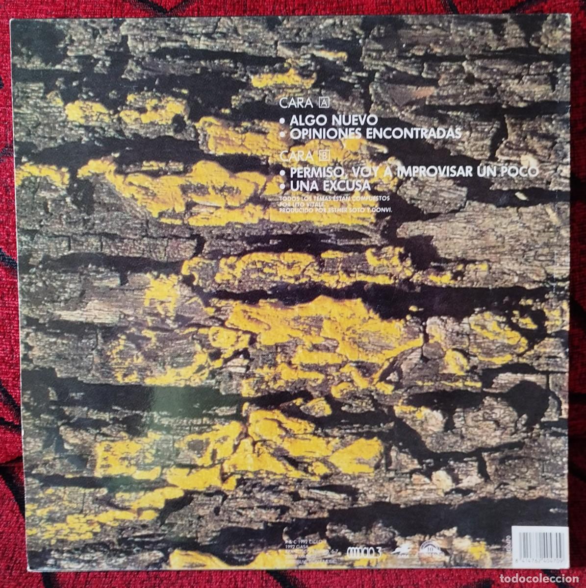 Discos de vinilo: LITO VITALE CUARTETO ** La Excusa ** VINILO LP ORIGINAL 1992 - Foto 3