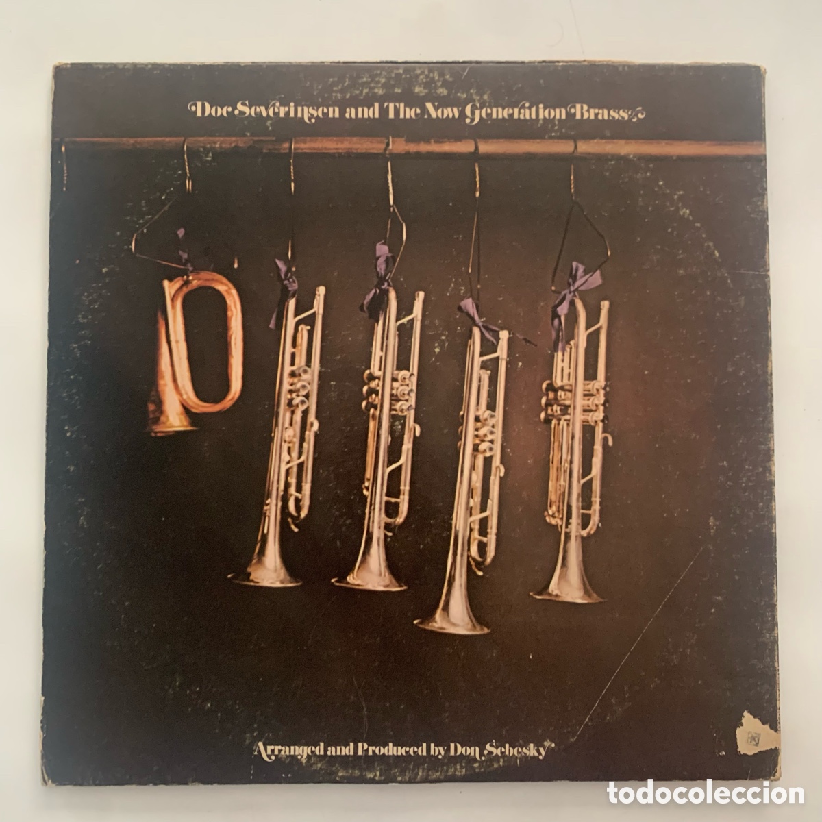Discos de vinilo: lp Doc Severinsen &ndash; Doc Severinsens Closet edicion USA de 1970 - Foto 3