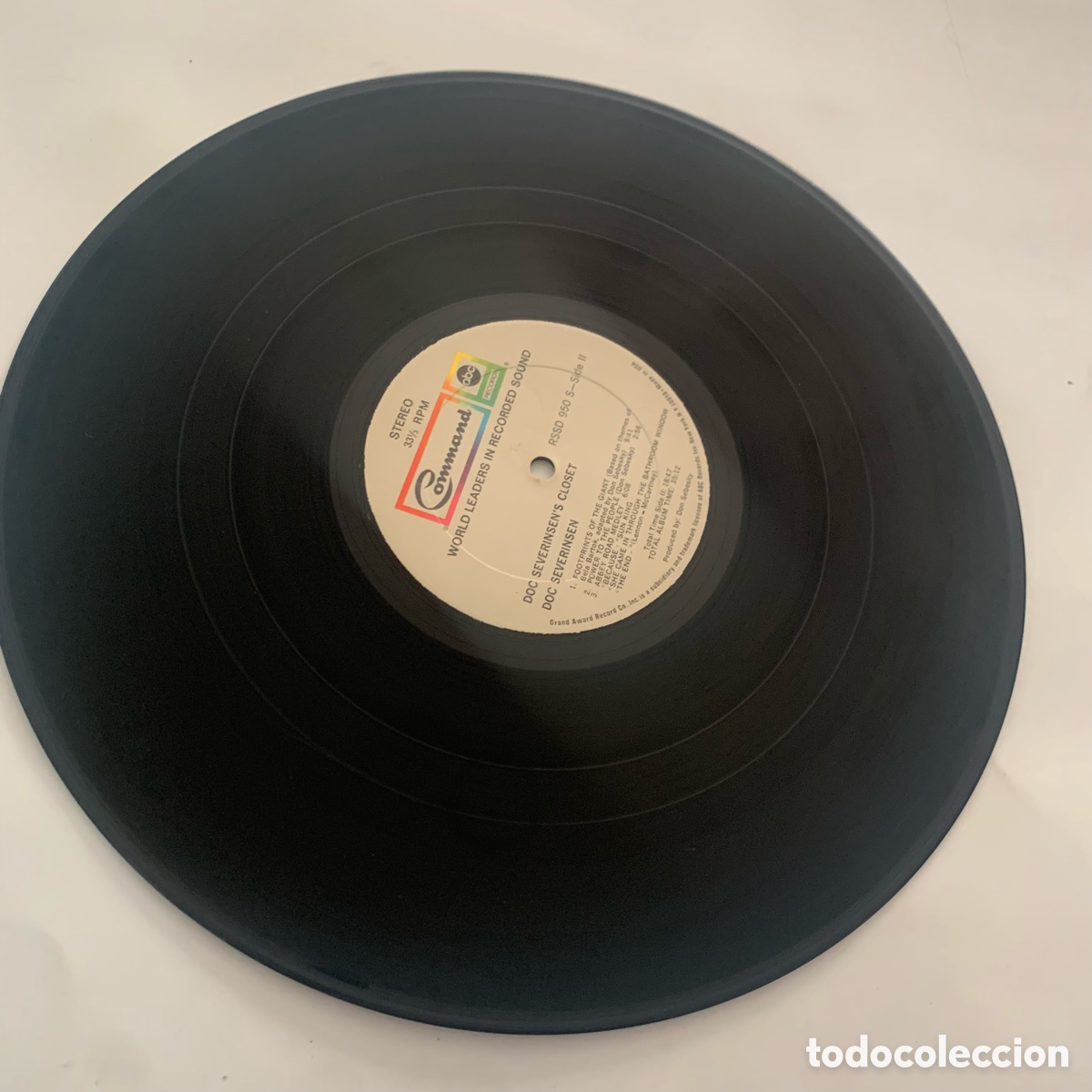 Discos de vinilo: lp Doc Severinsen &ndash; Doc Severinsens Closet edicion USA de 1970 - Foto 5