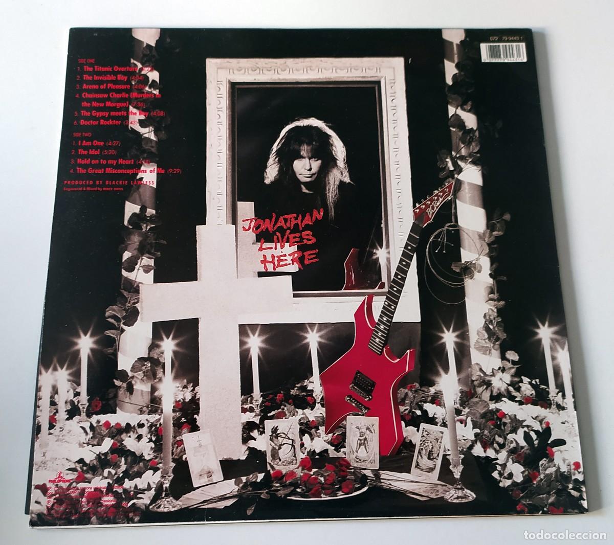 Discos de vinilo: LP W.A.S.P. - THE CRIMSON IDOL - Foto 2