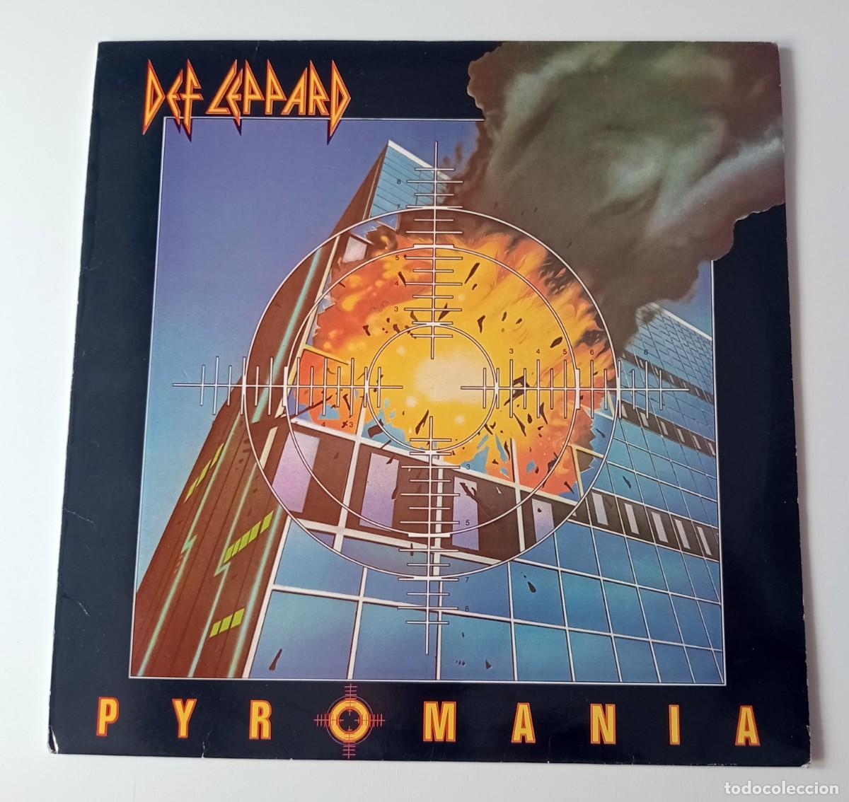 Discos de vinilo: LP DEF LEPPARD - PYROMANIA - Foto 1