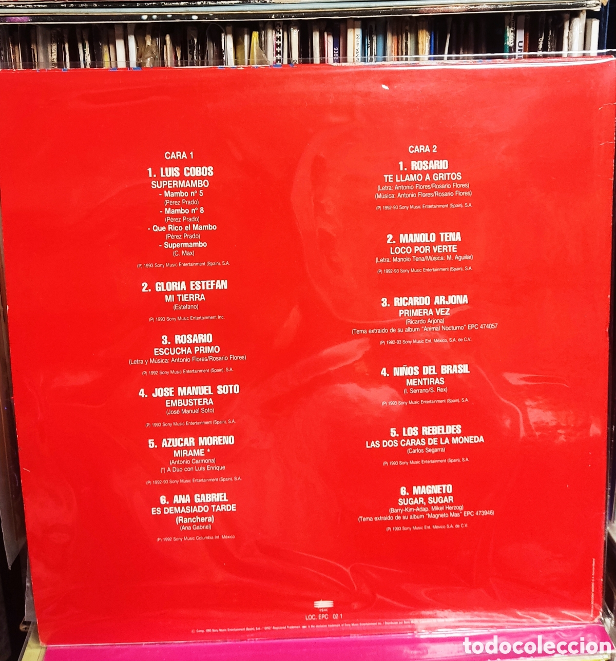 Discos de vinilo: VARIOS - ESPECIAL VERANO 93 - Foto 2