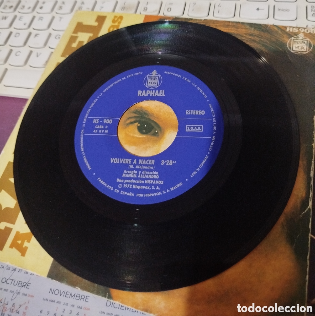 Discos de vinilo: Raphael - A Veces Llegan Cartas - Foto 2