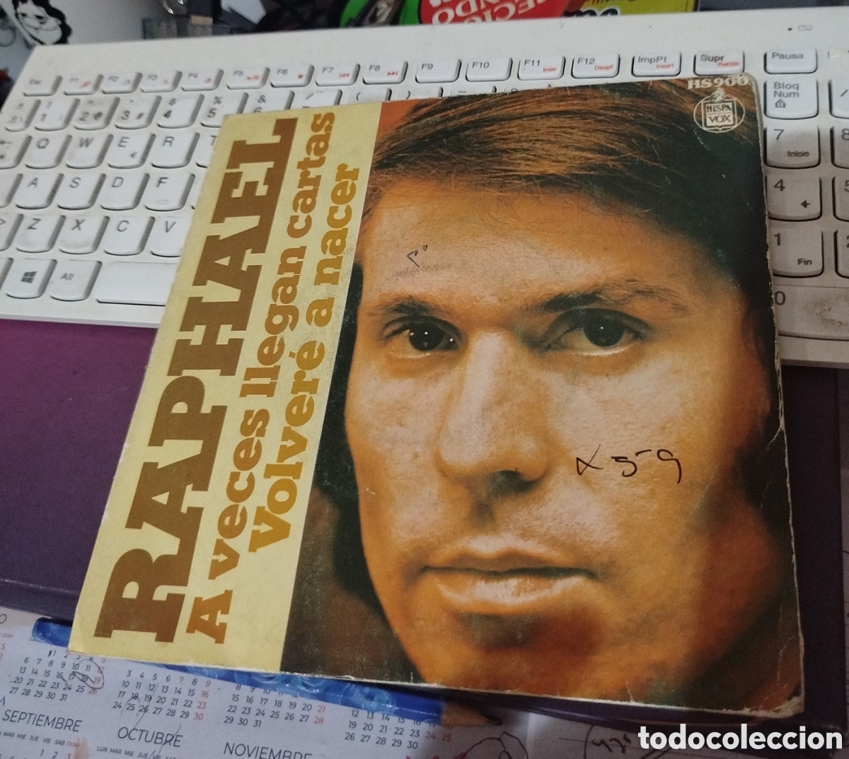 Discos de vinilo: Raphael - A Veces Llegan Cartas - Foto 1