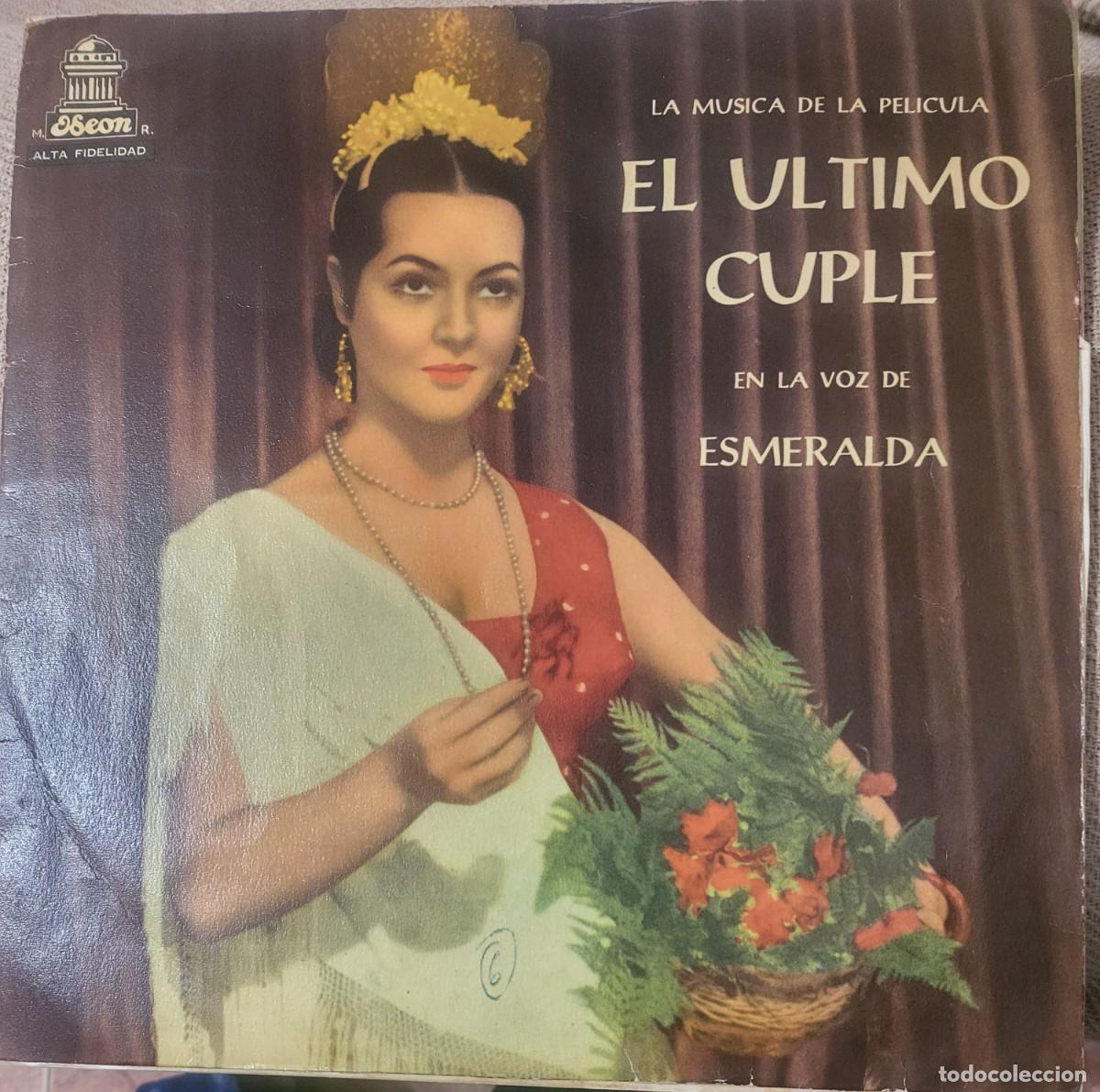 Discos de vinilo: Esmeralda Lp sello Odeon editado en Chile...de El &uacute;ltimo Cuple. - Foto 1