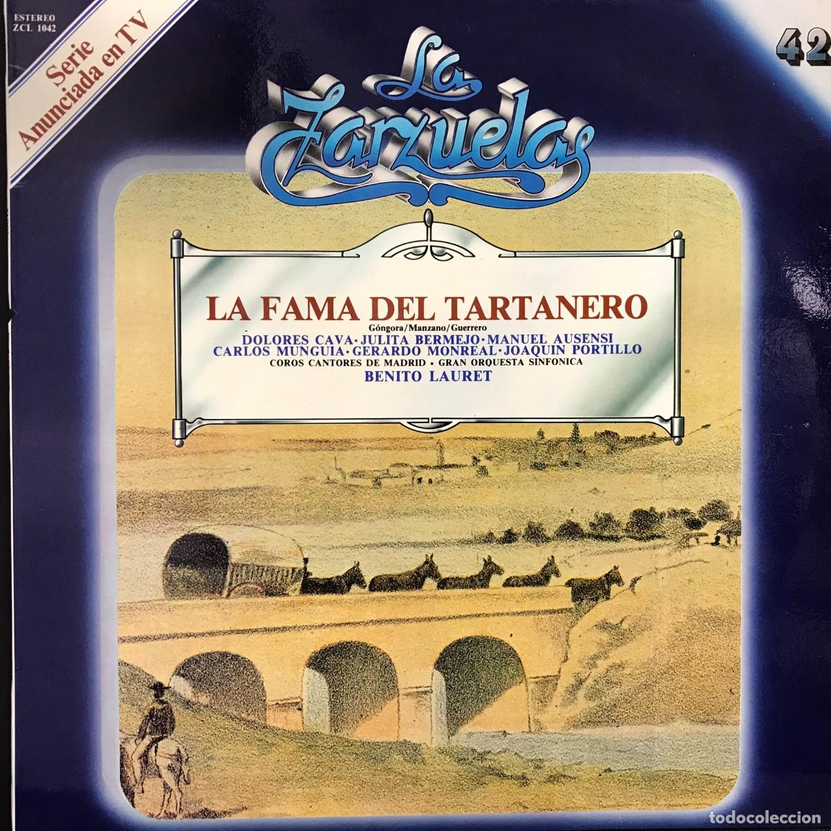 Discos de vinil: LA ZARZUELA - ZACOSA - DISCO 42 - La Fama del Tartanero