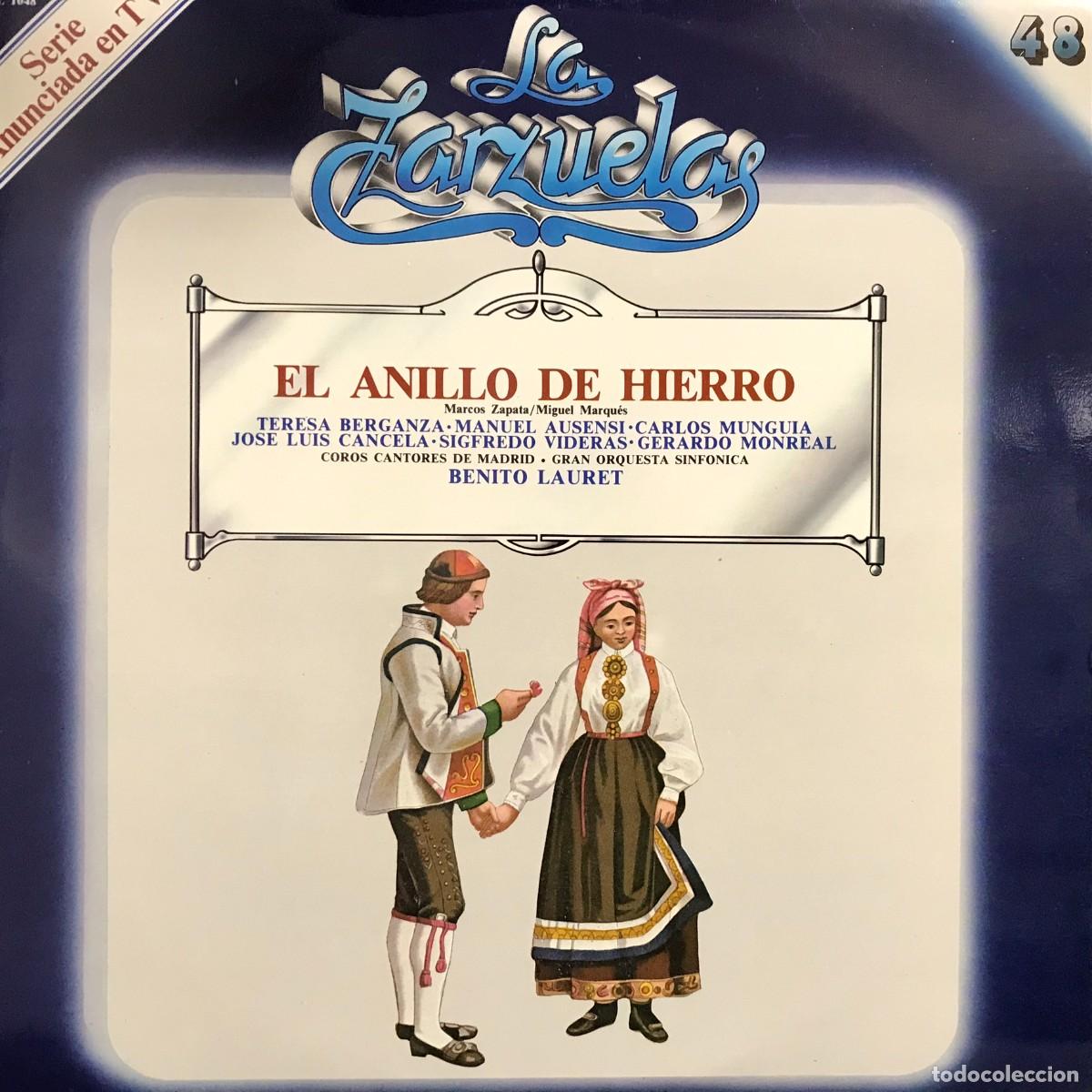 Discos de vinil: LA ZARZUELA - ZACOSA - DISCO 48 - El Anillo De Hierro