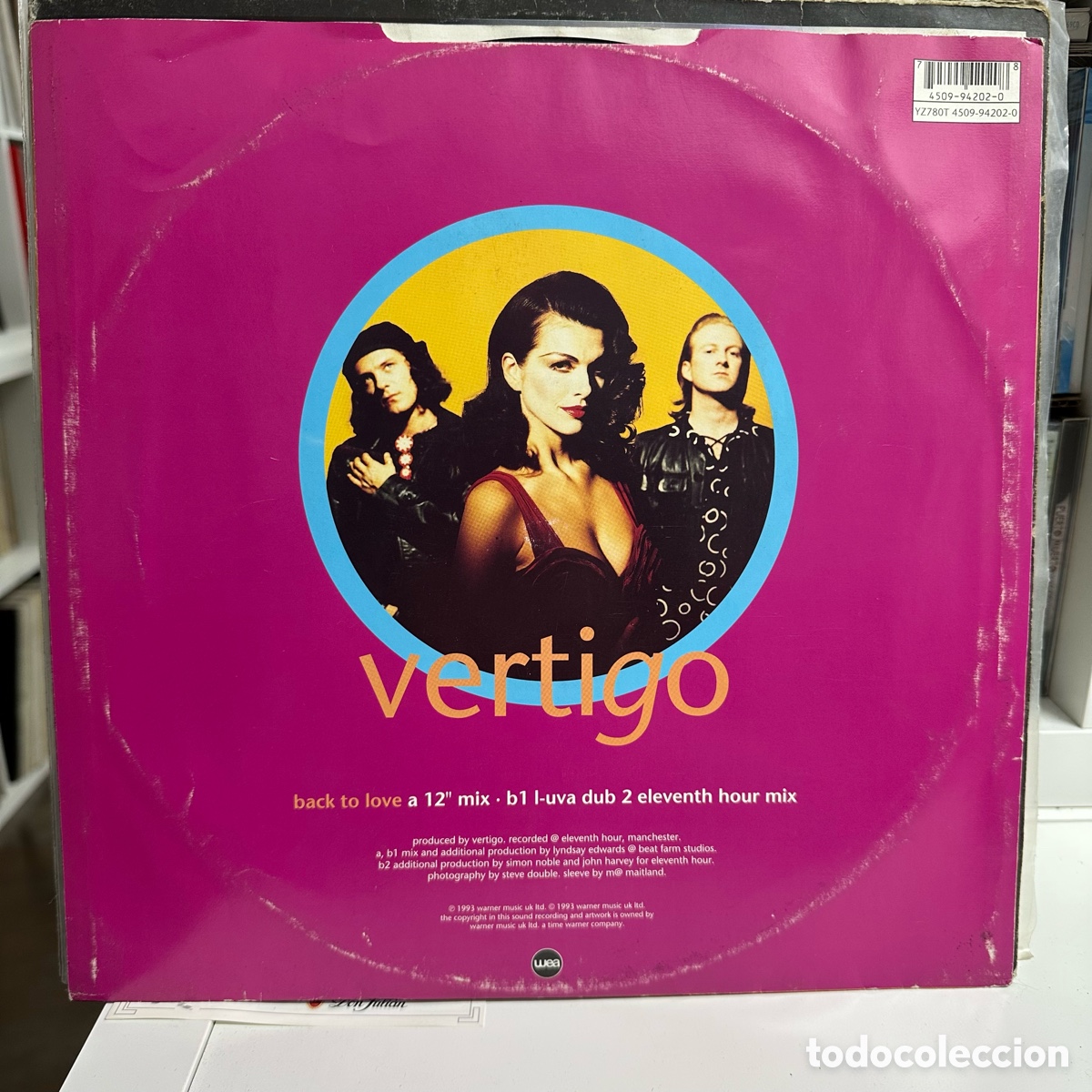 Discos de vinilo: Vertigo - Back To Love (12&rdquo;) - Foto 2