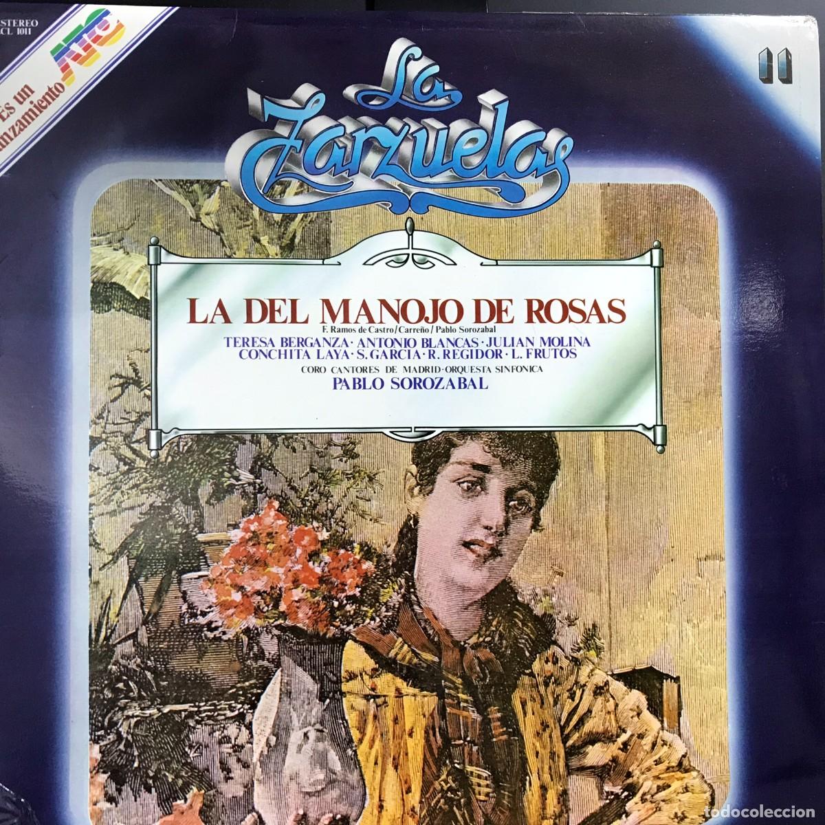 Disques de vinyle: LA ZARZUELA - ZACOSA - DISCO 11 - La Del Manojo De Rosas