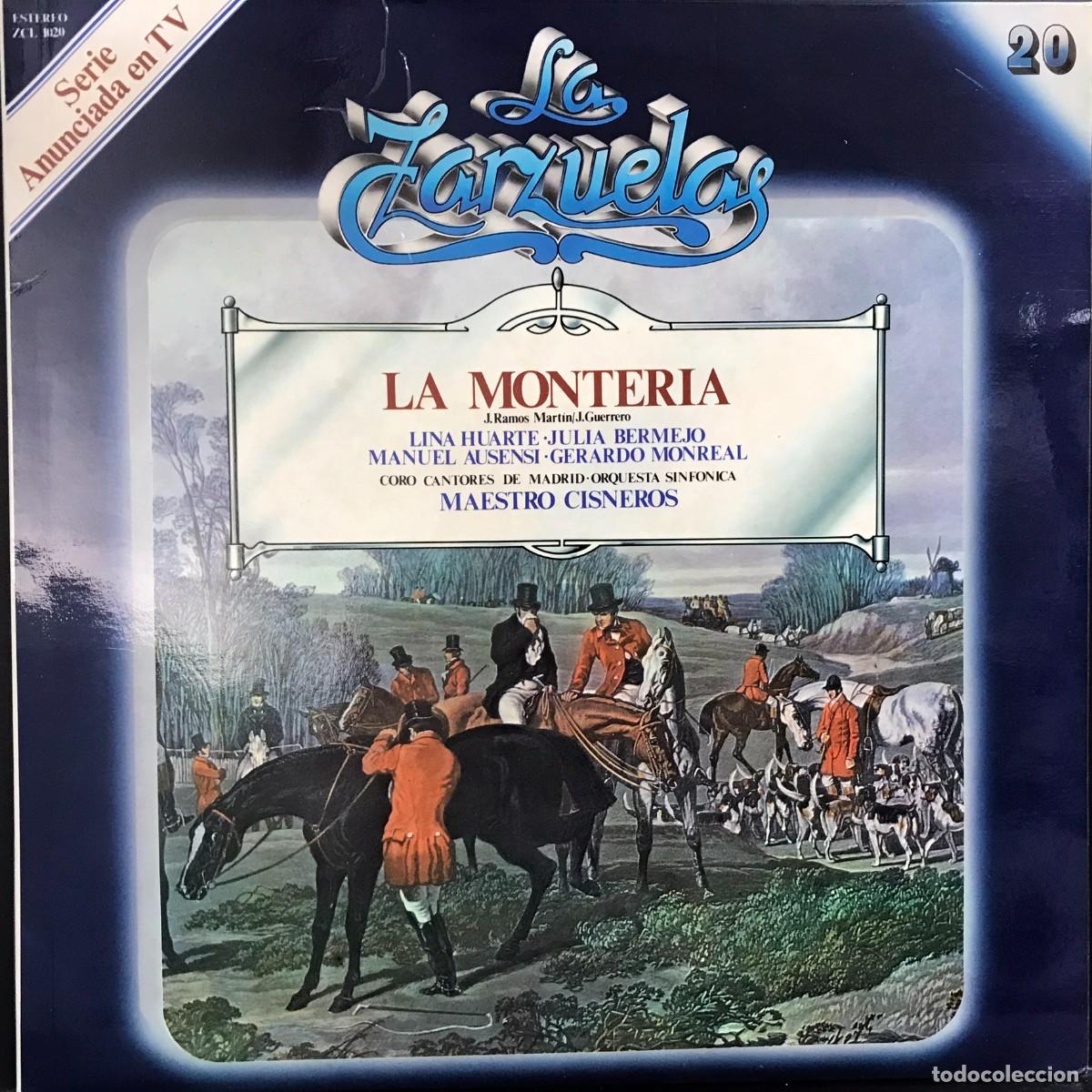 Discos de vinilo: LA ZARZUELA - ZACOSA - DISCO 20 - La Monter&iacute;a