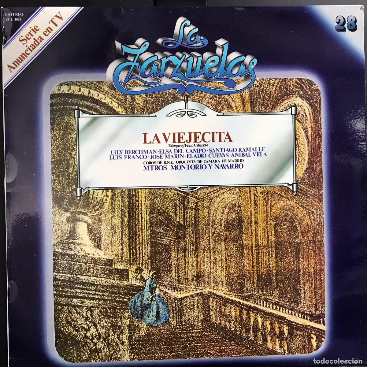 Discos de vinil: LA ZARZUELA - ZACOSA - DISCO 28 - La Viejecita