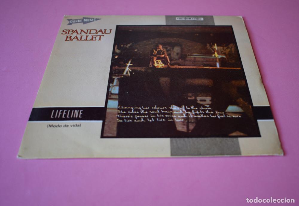 Discos de vinil: SPANDAU BALLET &ndash; Lifeline - SINGLE PROMO 1982
