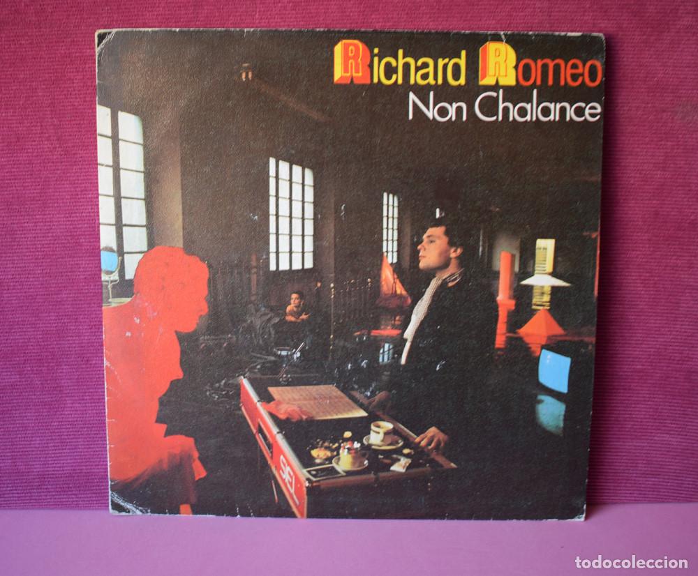 Discos de vinil: RICHARD ROMEO &ndash; Non Chalance - SINGLE 1984