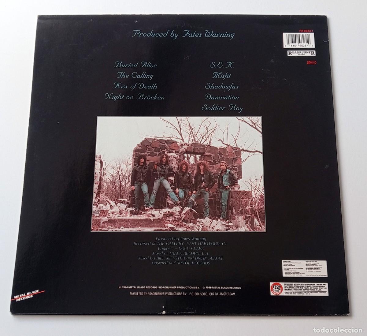 Discos de vinilo: LP FATES WARNING - NIGHT ON BROKEN - Foto 2