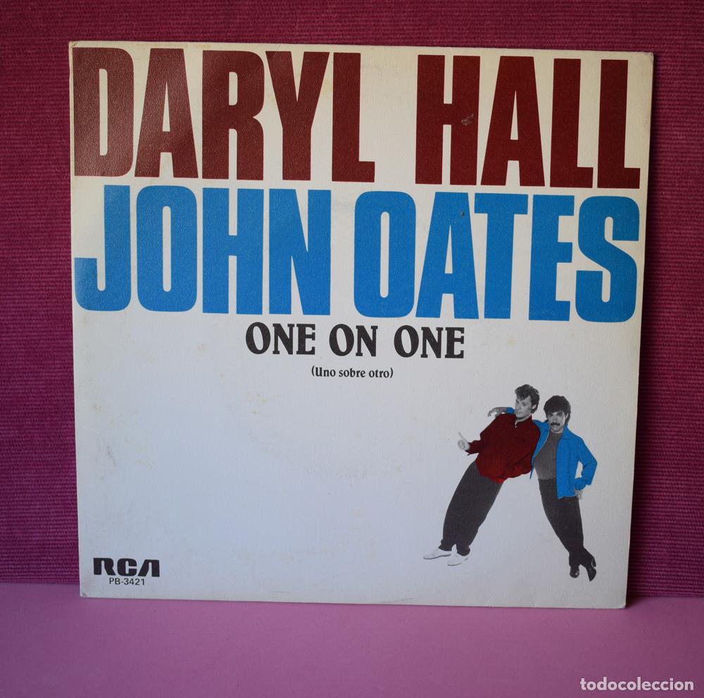 Discos de vinil: Daryl Hall John Oates &ndash; One On One - SINGLE PROMO 1983