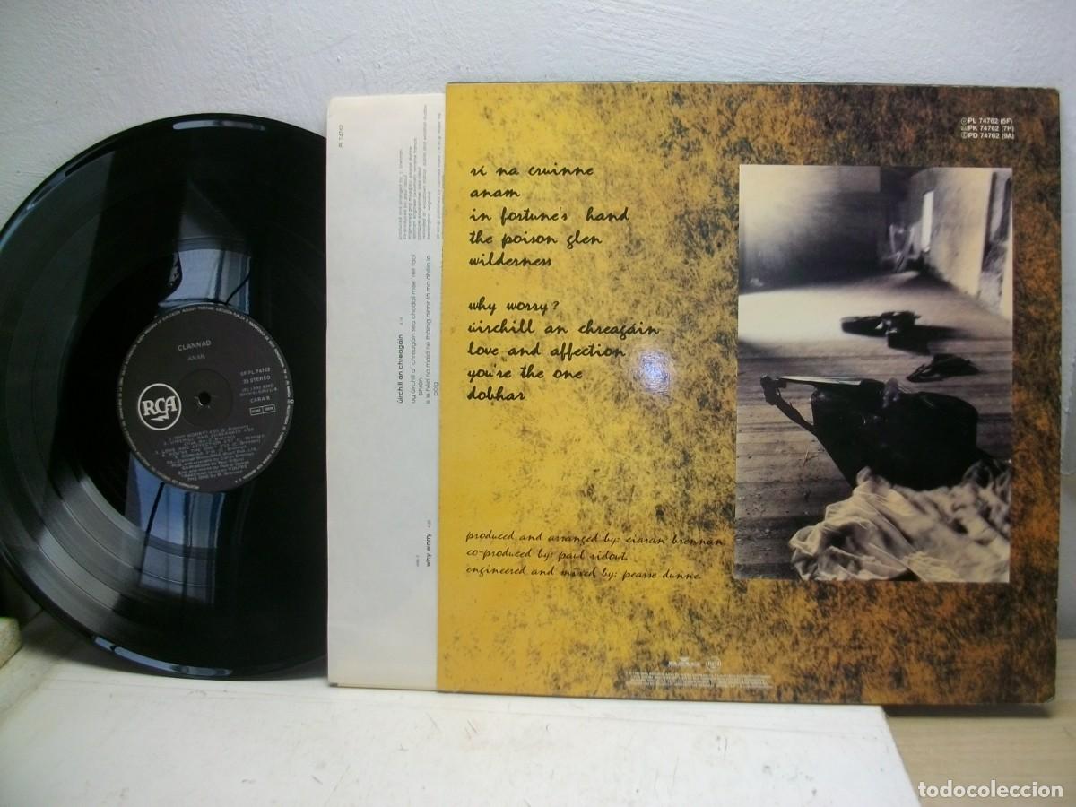 Discos de vinilo: Clannad &ndash; Anam LP 1990 - Foto 2